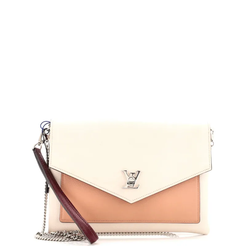 Pre-Loved Louis Vuitton Mylockme Handbag Leather BB sold by Zulily