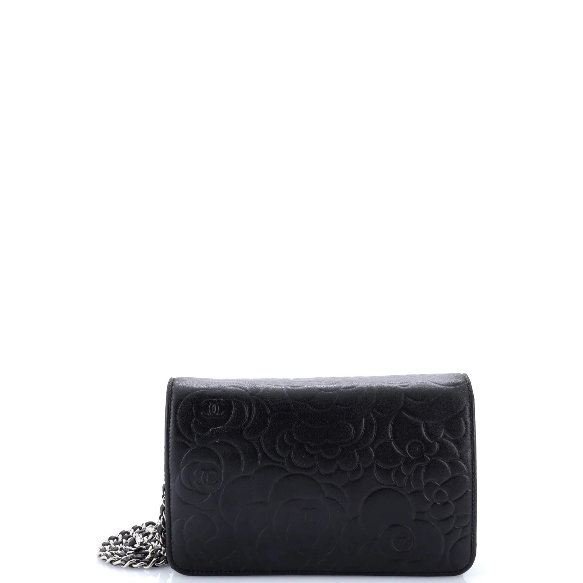 Pre-Loved Chanel Wallet on Chain Camellia Lambskin sold by Zulily product image thumbnail 3
