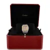 Pre-Loved Cartier Santos de Cartier Galbee Quartz Watch Stainless Steel and Yellow Gold 24 sold by Zulily