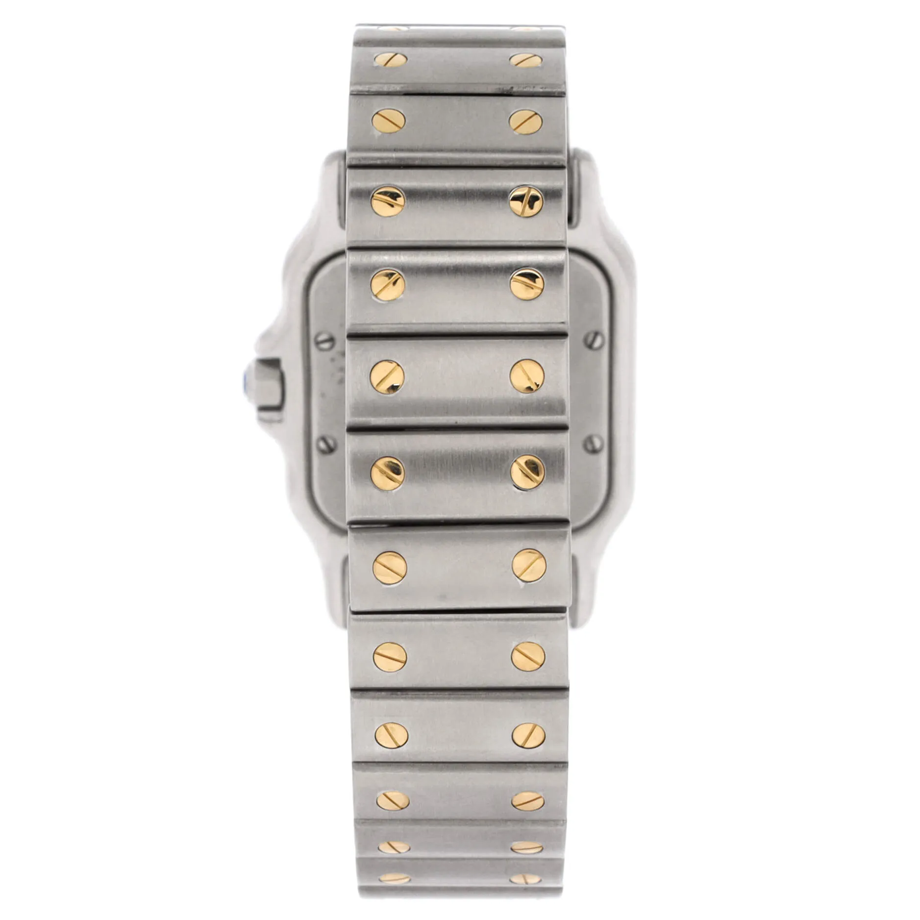 Pre-Loved Cartier Santos de Cartier Galbee Quartz Watch Stainless Steel and Yellow Gold 24 sold by Zulily product image thumbnail 5