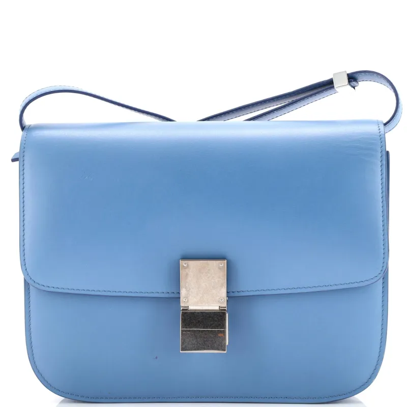 Pre-Loved Celine Classic Box Bag Smooth Leather Medium sold by Zulily