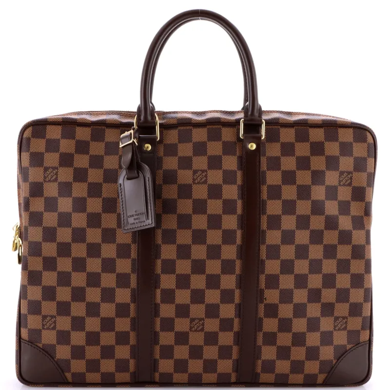Pre-Loved Louis Vuitton Porte-Documents Voyage Bag Damier sold by Zulily