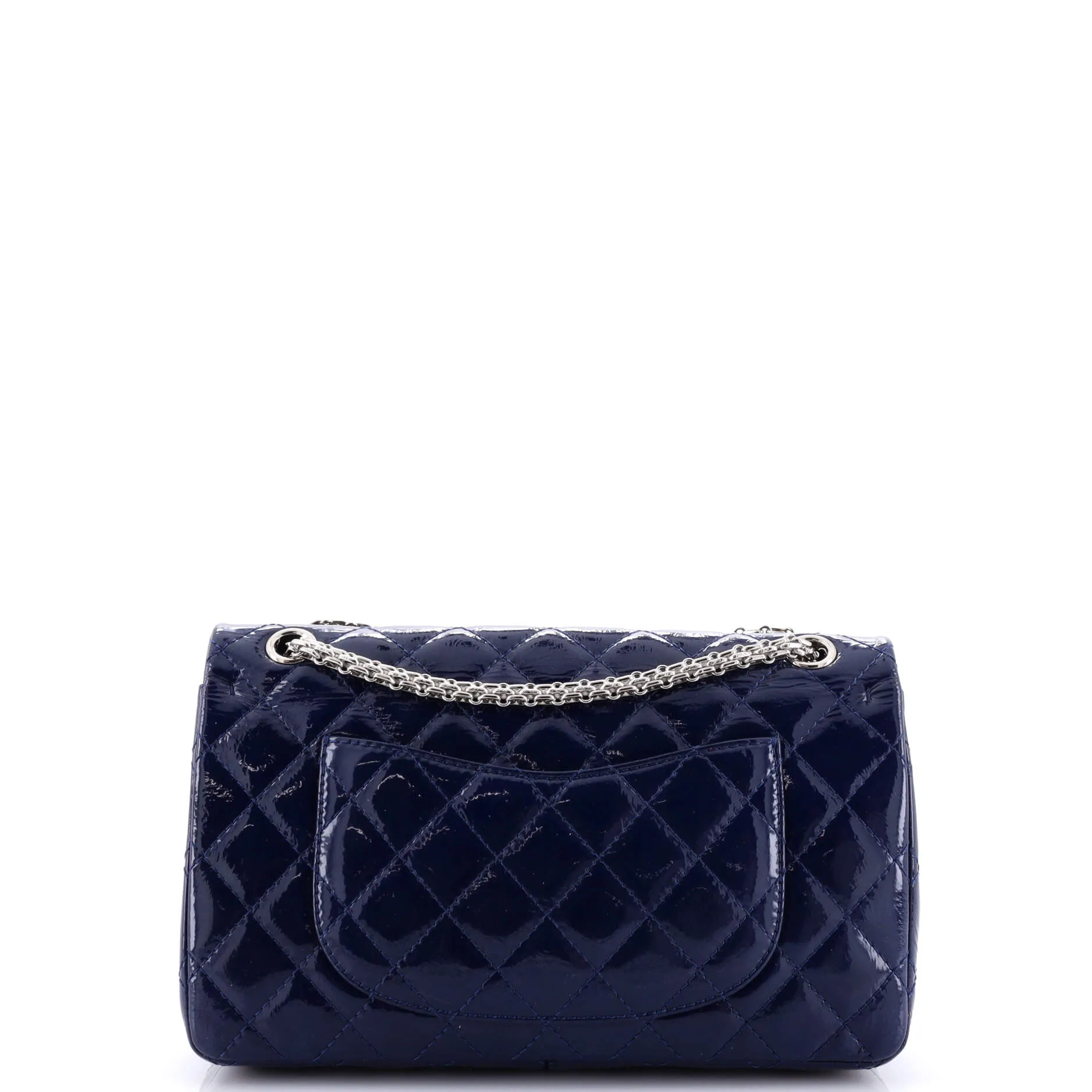 Pre-Loved Chanel Reissue 2.55 Flap Bag Quilted Crinkled Patent 226 sold by Zulily product image thumbnail 3