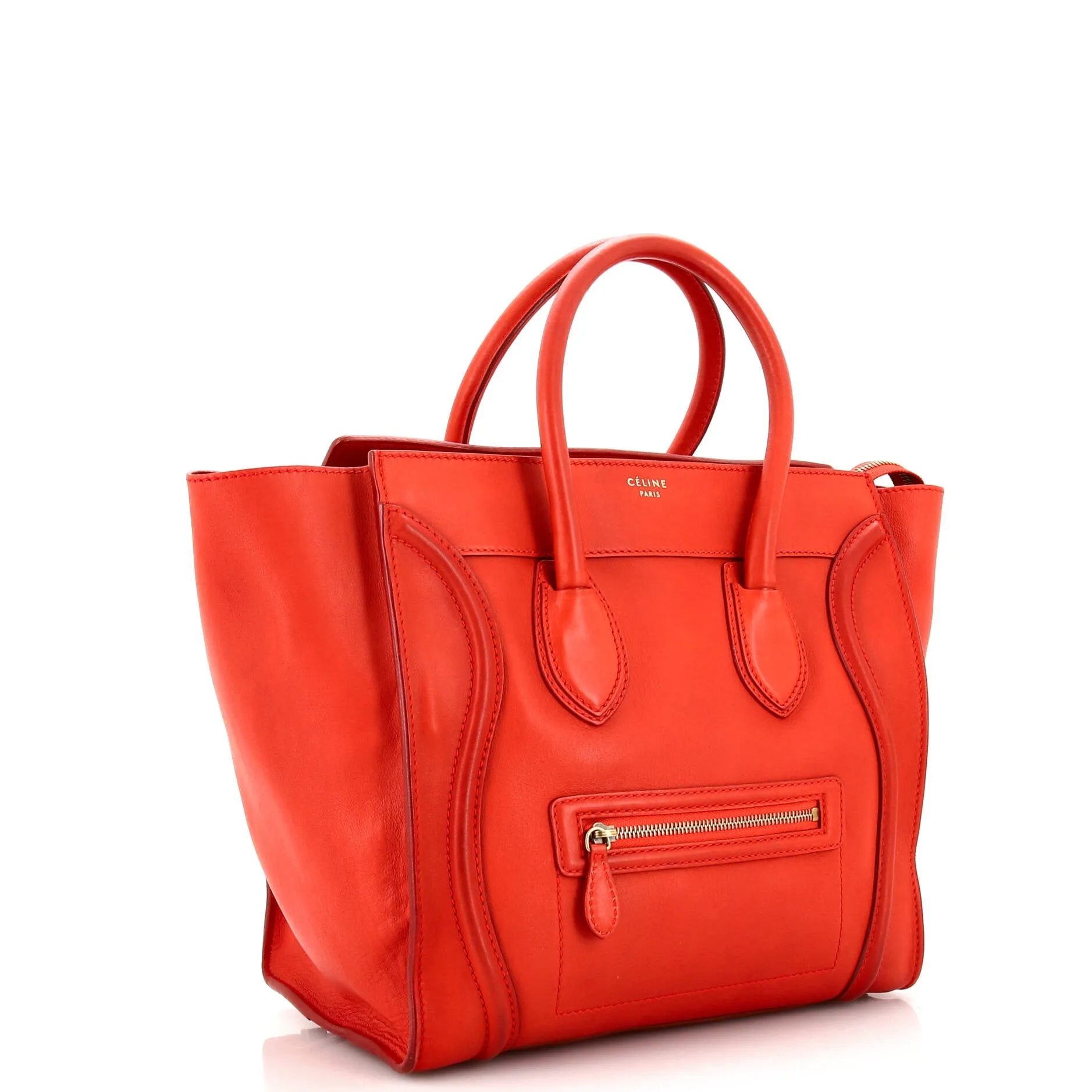 Pre-Loved Celine Luggage Bag Smooth Leather Medium sold by Zulily product image thumbnail 2