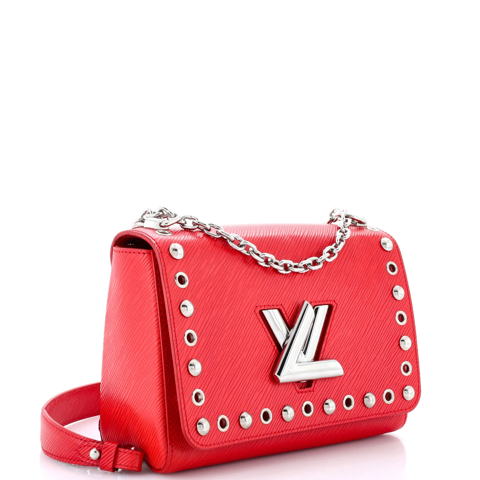 Pre-Loved Louis Vuitton Twist Handbag Studded Epi Leather MM sold by Zulily product image thumbnail 2