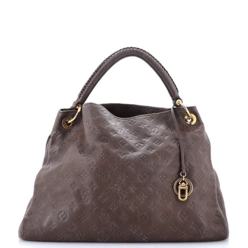 Pre-Loved Louis Vuitton Artsy Handbag Monogram Empreinte Leather MM sold by Zulily