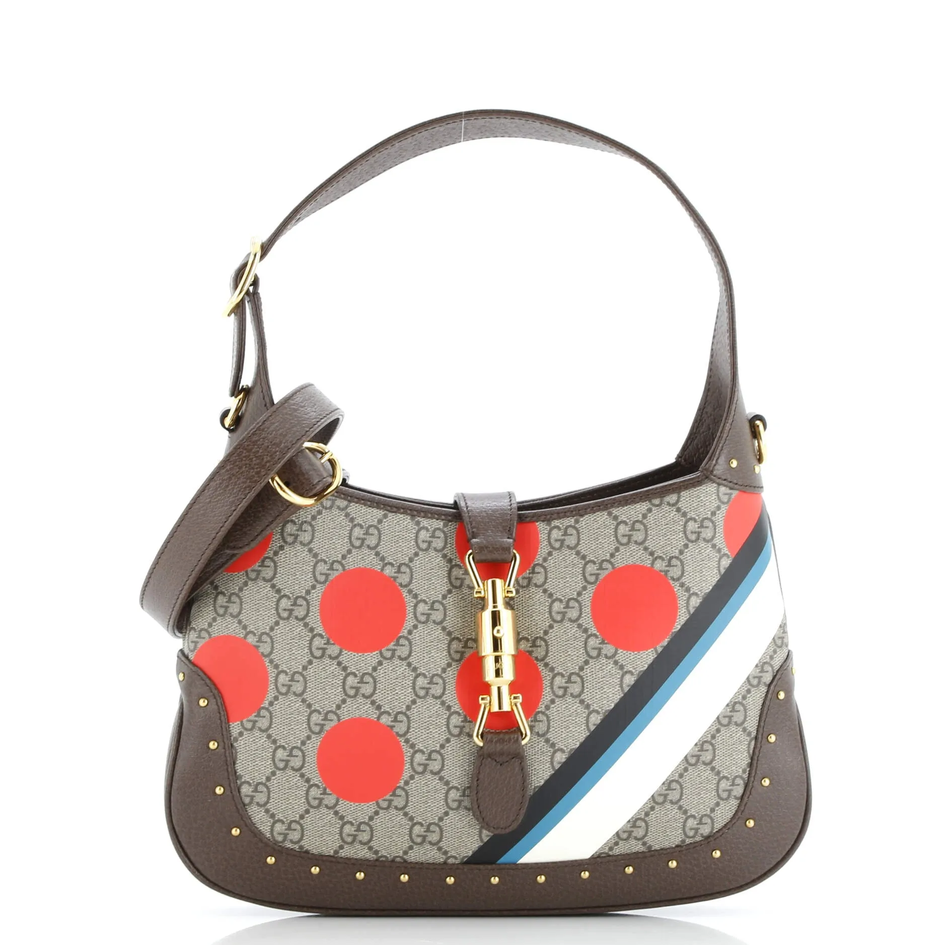 Pre-Loved Gucci Jackie 1961 Hobo Printed GG Coated Canvas Small sold by Zulily