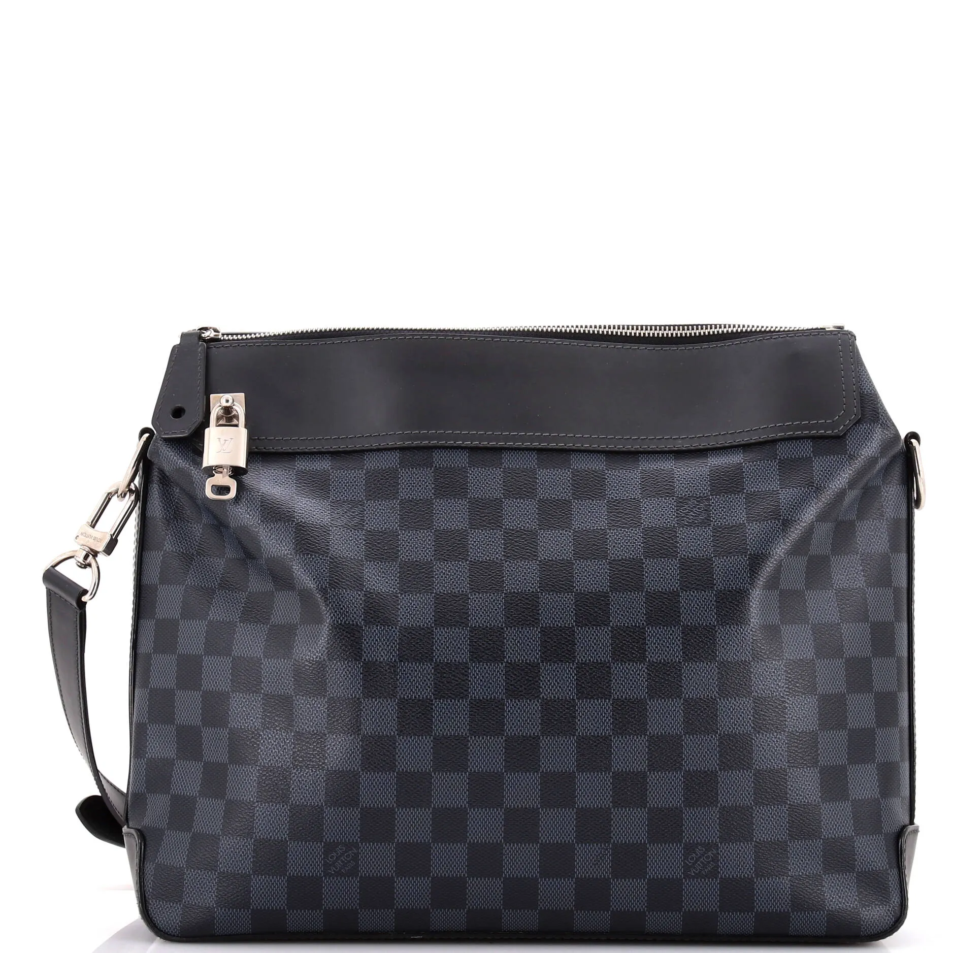 Pre-Loved Louis Vuitton Greenwich Messenger Bag Damier Cobalt sold by Zulily