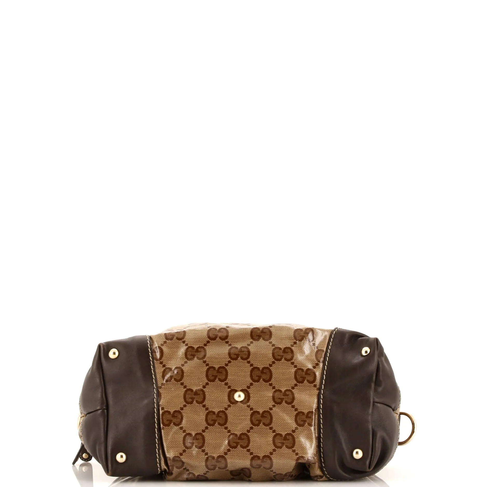 Pre-Loved Gucci Convertible Boston Bag GG Coated Canvas Medium sold by Zulily product image thumbnail 4