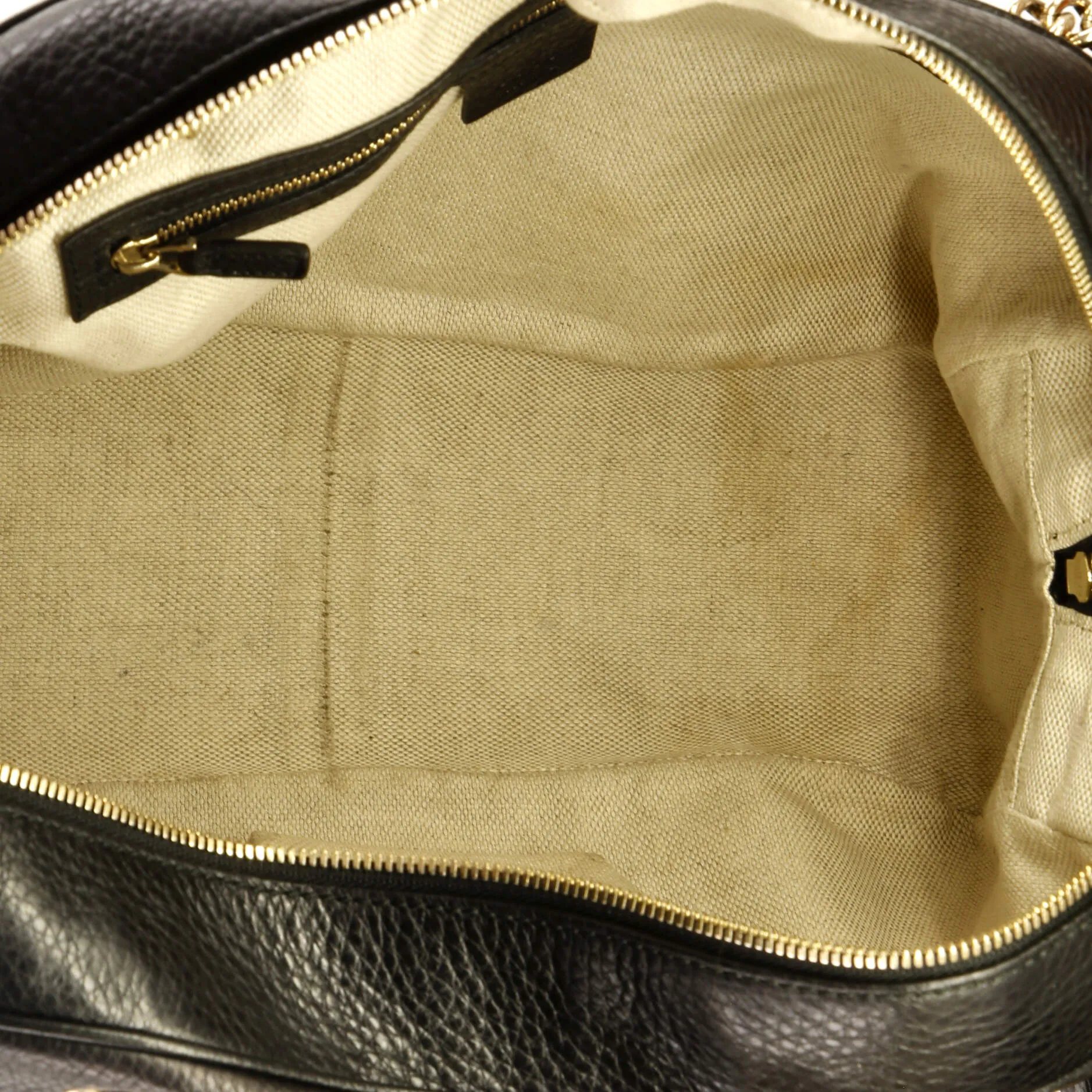 Pre-Loved Gucci Soho Chain Zip Shoulder Bag Leather Medium sold by Zulily product image thumbnail 5