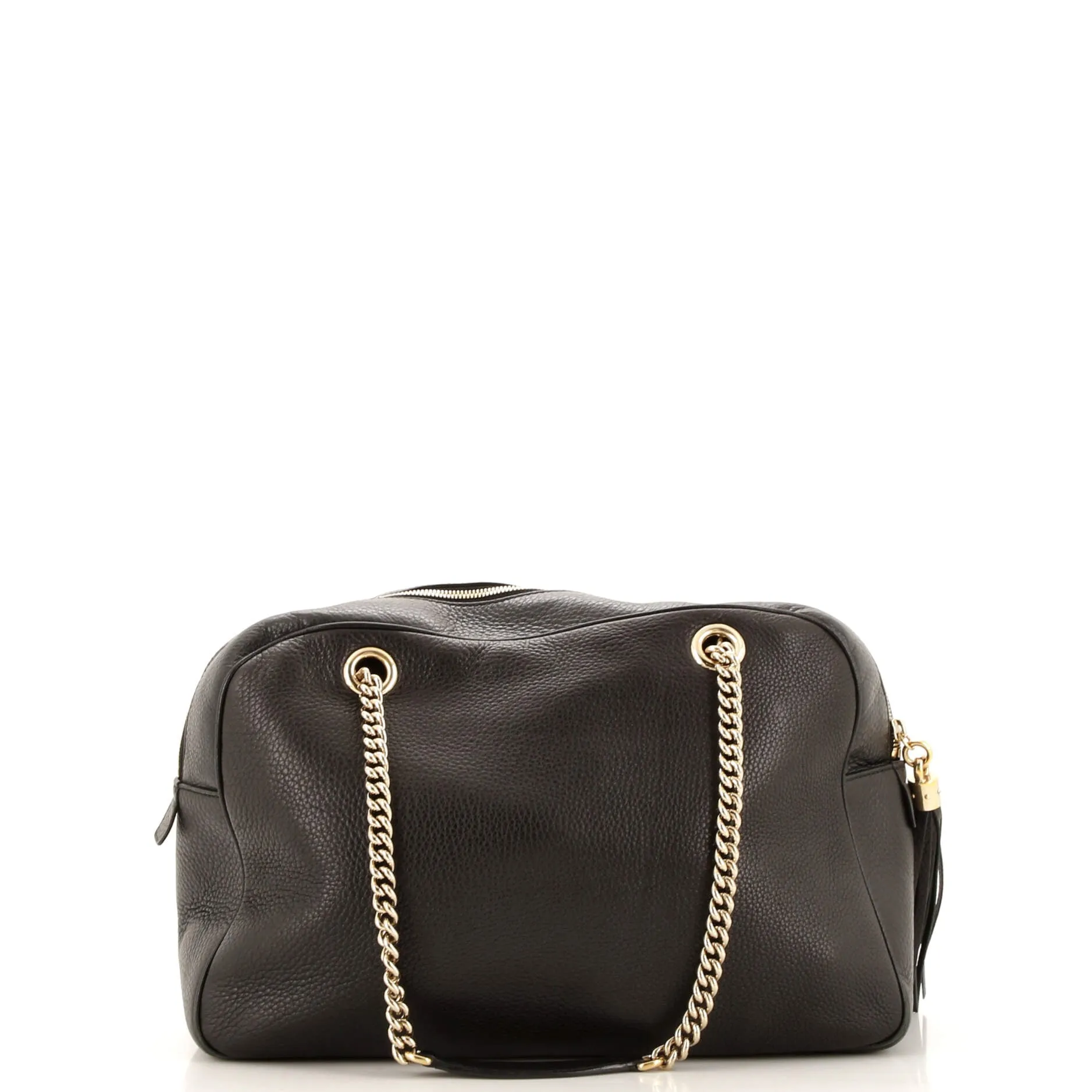 Pre-Loved Gucci Soho Chain Zip Shoulder Bag Leather Medium sold by Zulily product image thumbnail 3