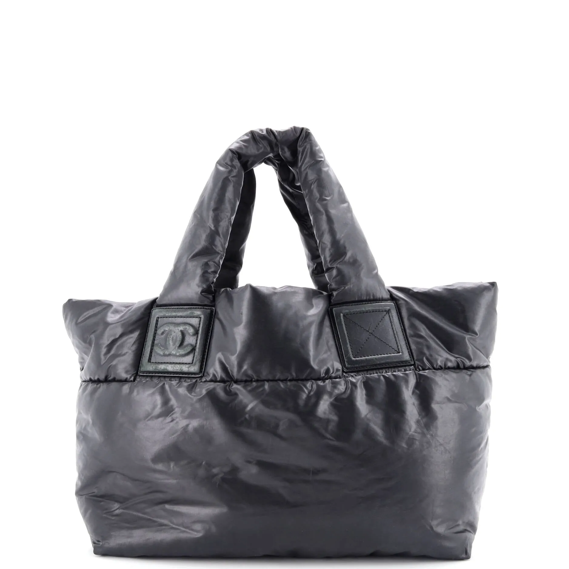 Pre-Loved Chanel Coco Cocoon Reversible Tote Quilted Lambskin Small sold by Zulily product image thumbnail 4