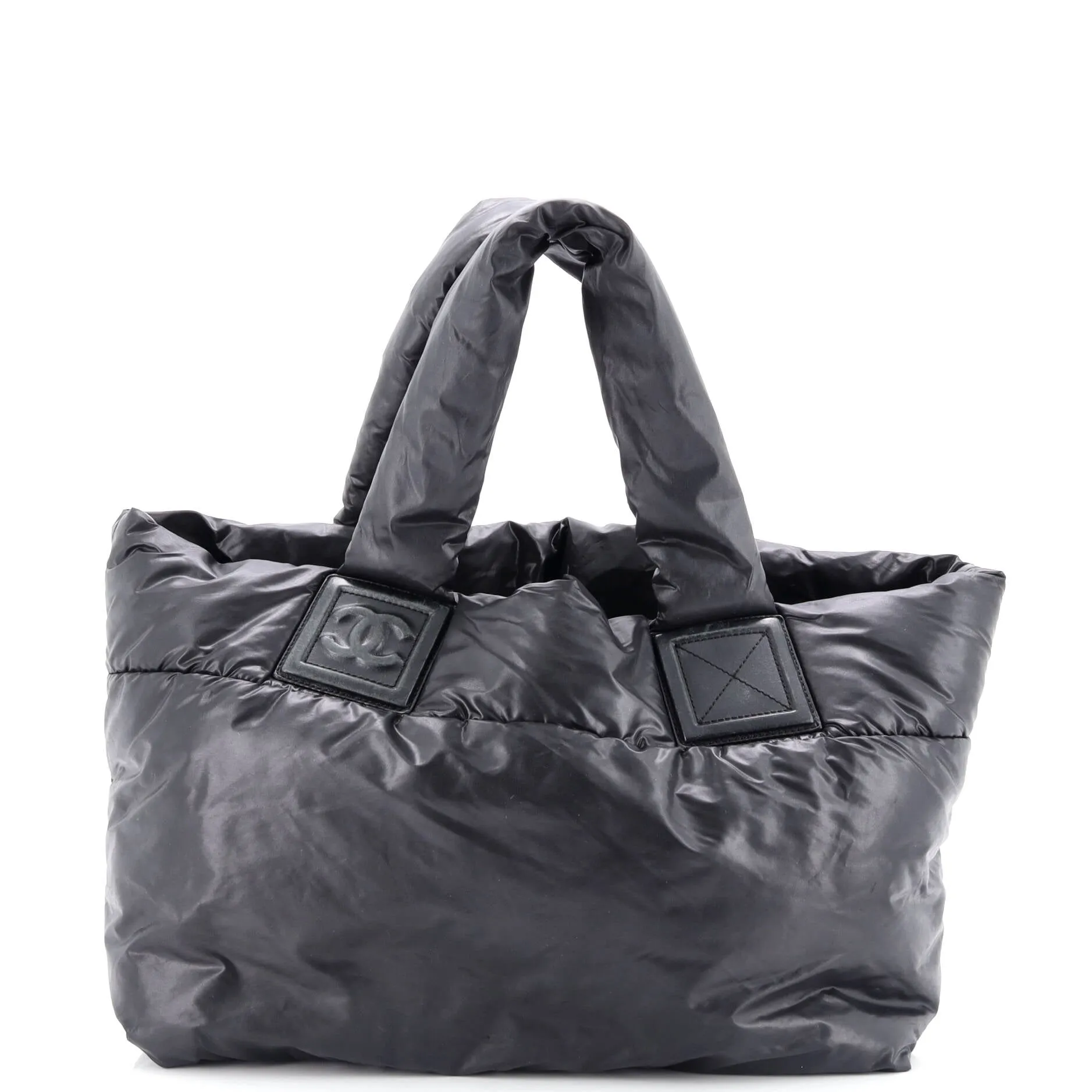 Pre-Loved Chanel Coco Cocoon Reversible Tote Quilted Lambskin Small sold by Zulily