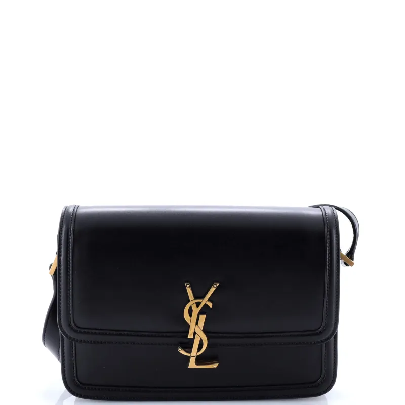 Pre-Loved Saint Laurent Solferino Bag Leather Medium sold by Zulily
