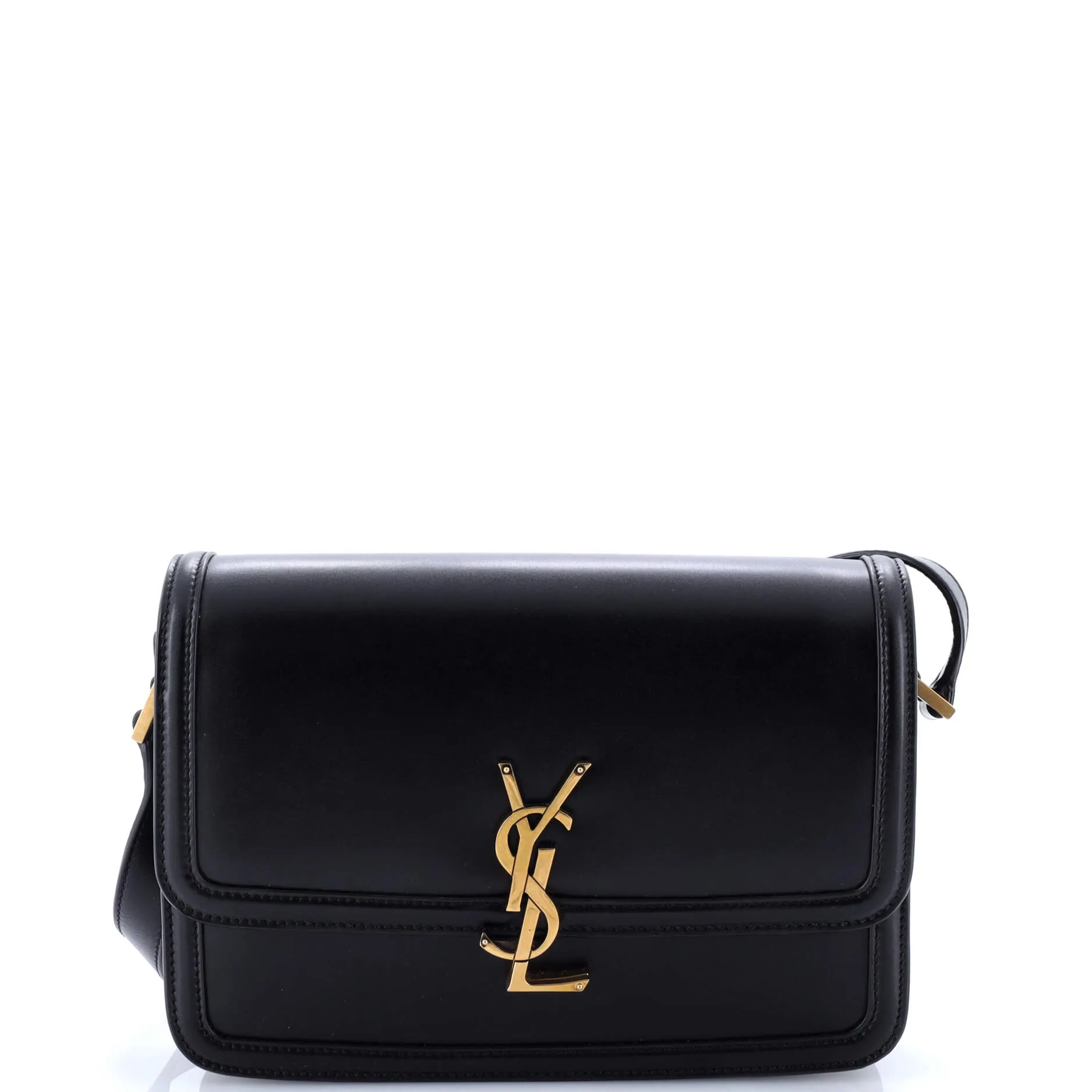 Pre-Loved Saint Laurent Solferino Bag Leather Medium sold by Zulily