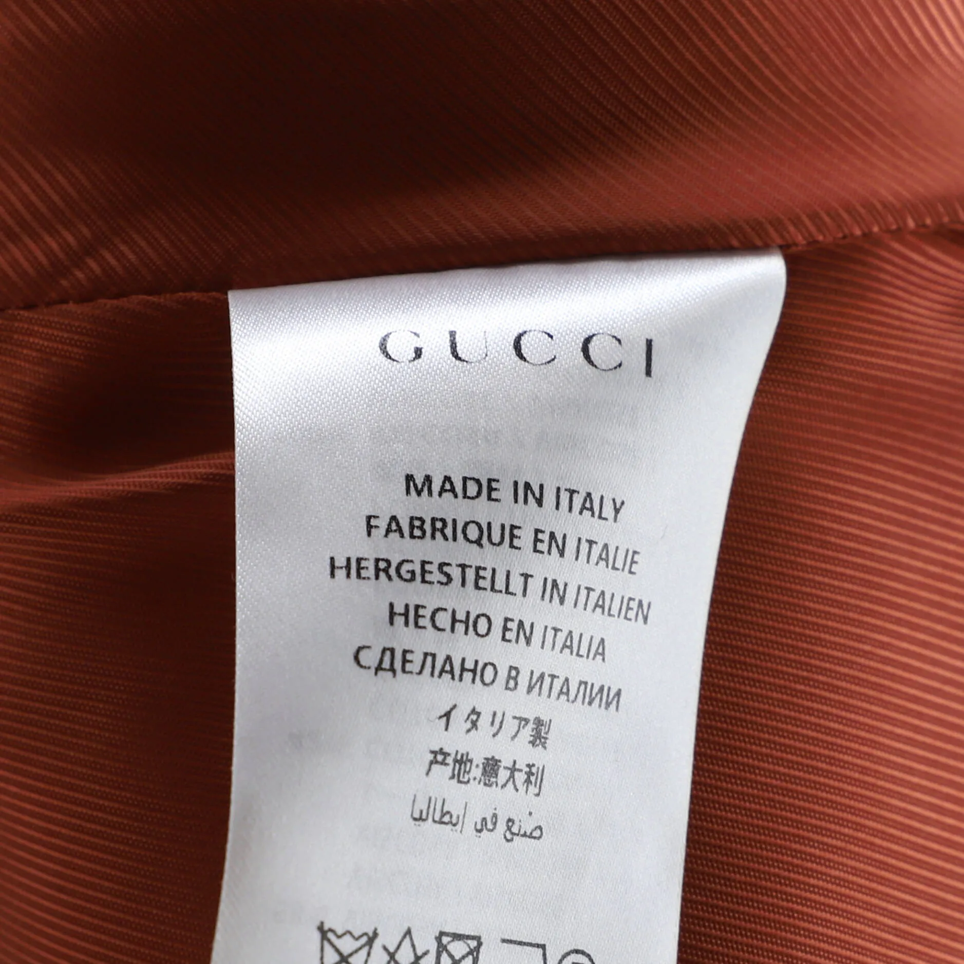 Pre-Loved Gucci Women's Leopard Panels Coat Wool Blend sold by Zulily product image thumbnail 4