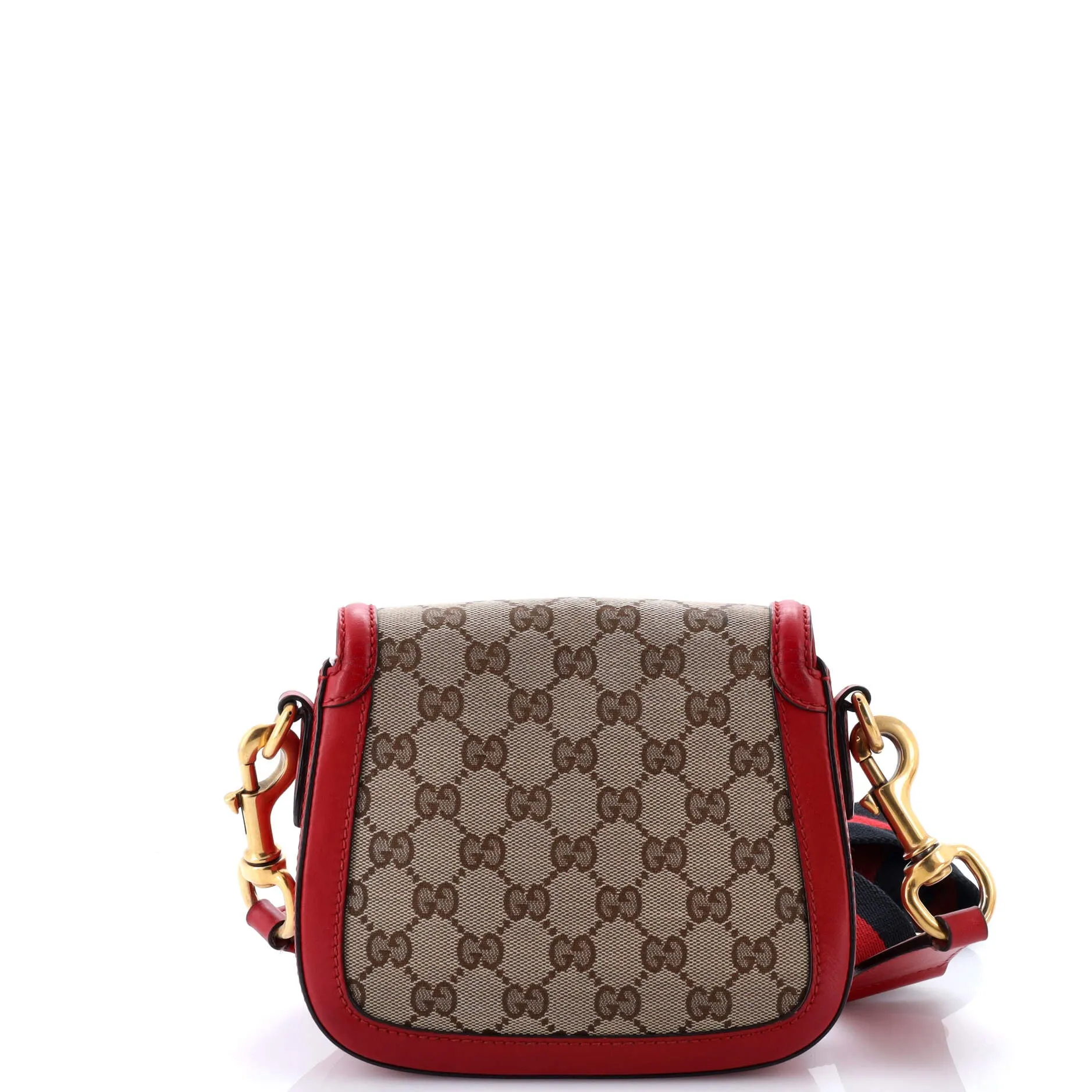 Pre-Loved Gucci Lady Web Shoulder Bag GG Canvas Small sold by Zulily product image thumbnail 3
