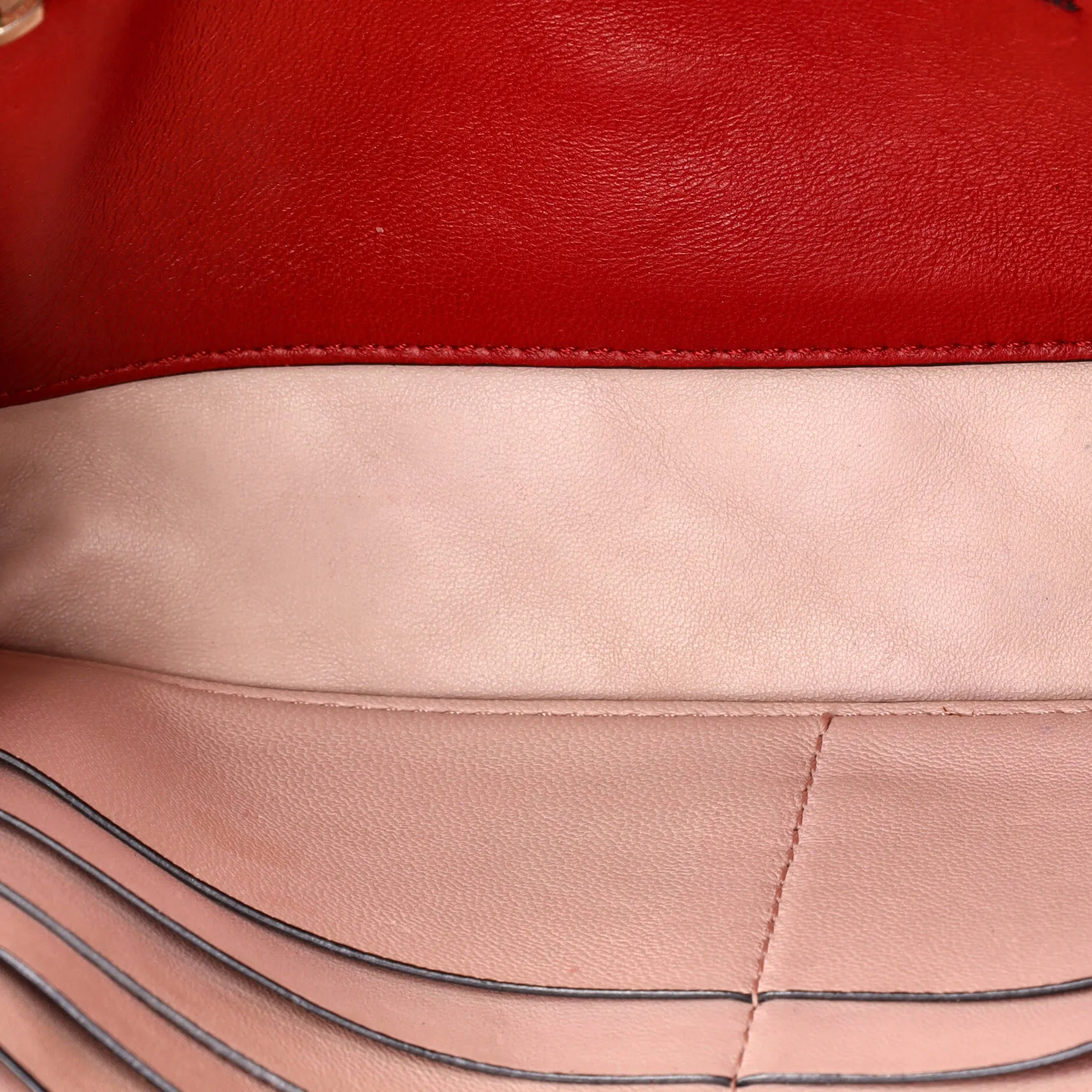 Pre-Loved Valentino Rockstud Spike Wallet on Chain Quilted Leather Small sold by Zulily product image thumbnail 5