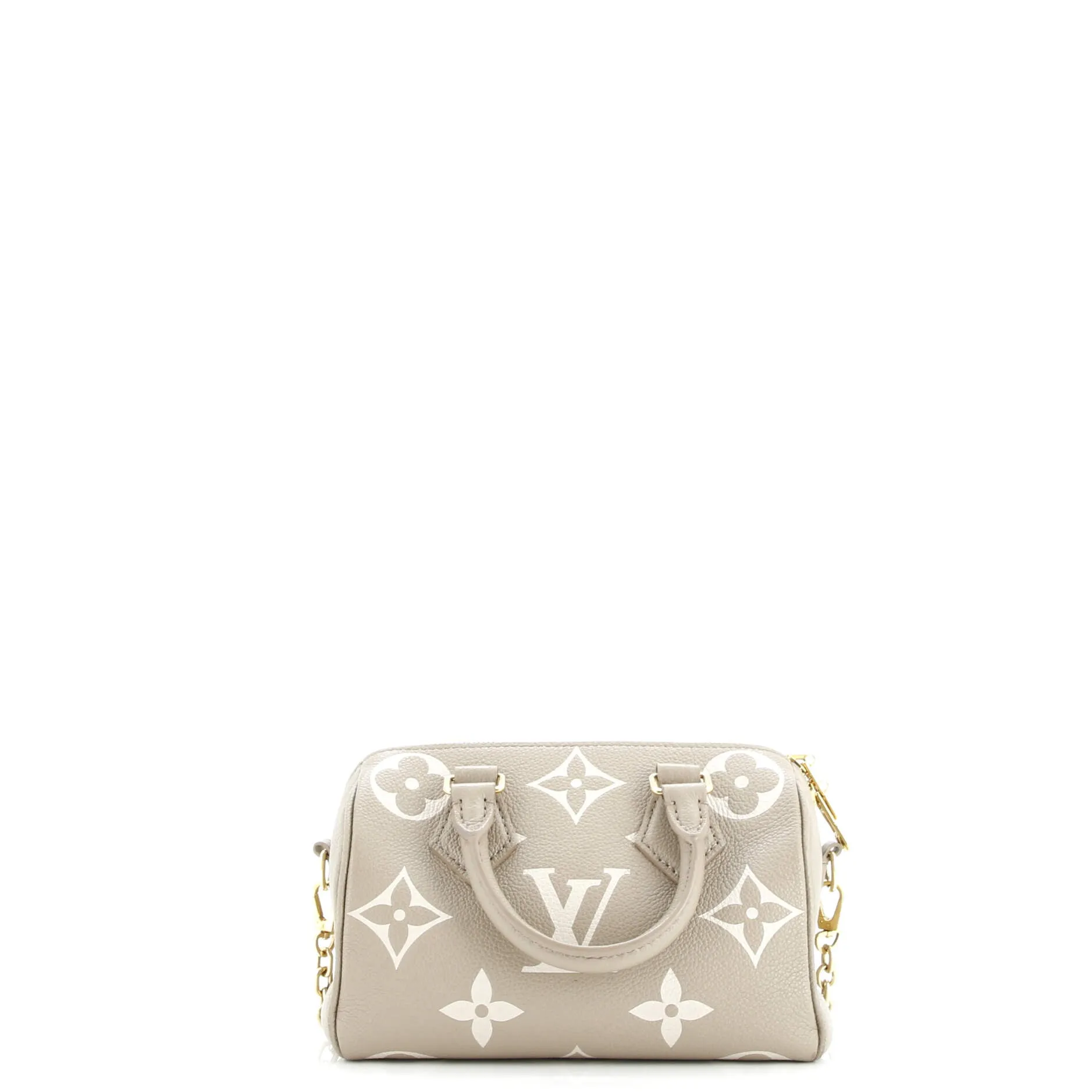 Pre-Loved Louis Vuitton Speedy Bandouliere Bag Bicolor Monogram Empreinte Giant 20 sold by Zulily product image thumbnail 3