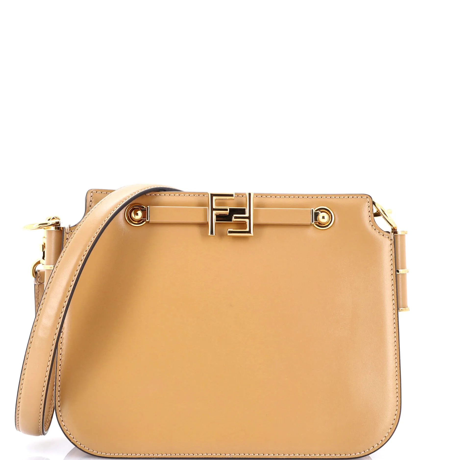 Pre-Loved Fendi Touch Shoulder Bag Leather sold by Zulily