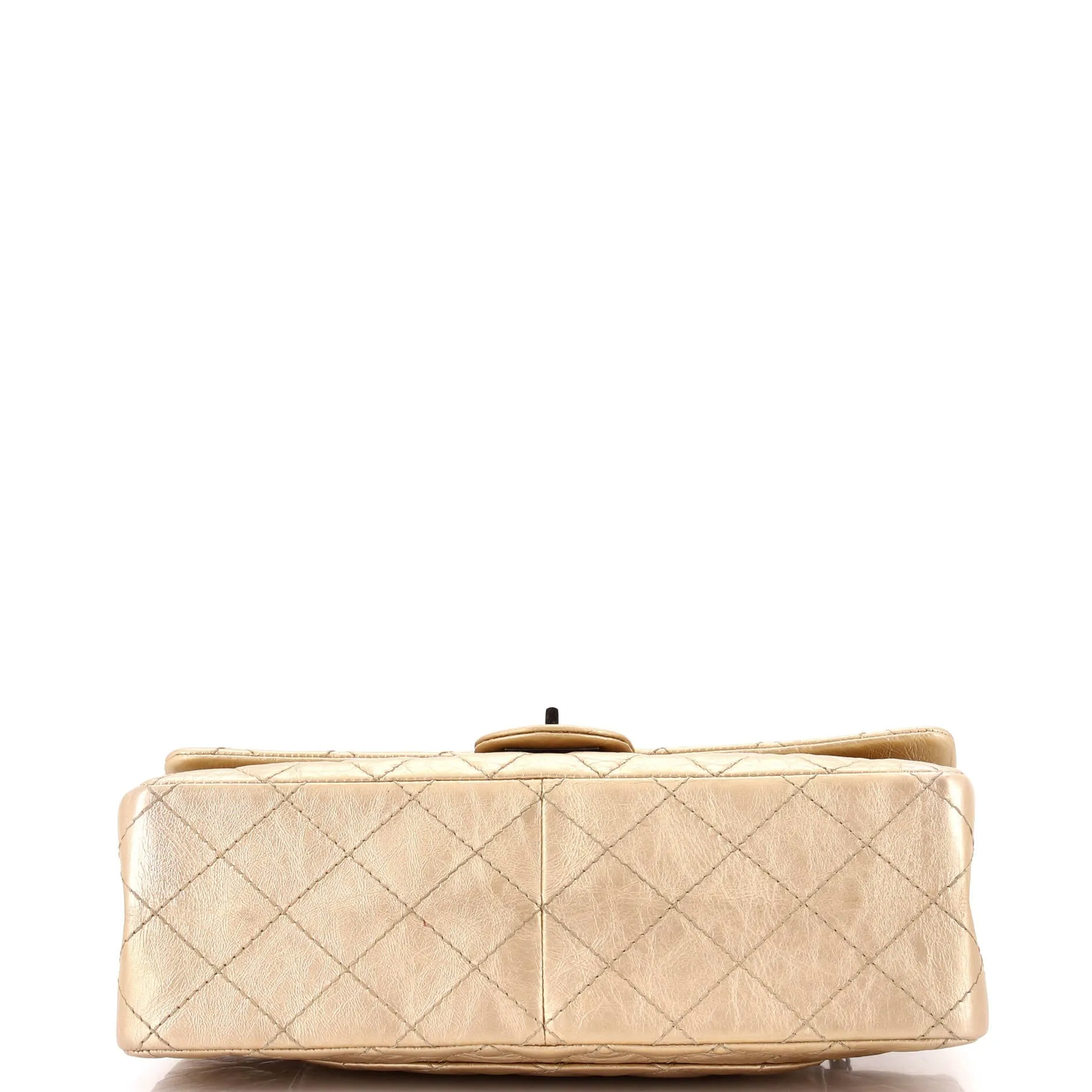 Pre-Loved Chanel Reissue 2.55 Flap Bag Quilted Metallic Aged Calfskin 226 sold by Zulily product image thumbnail 5