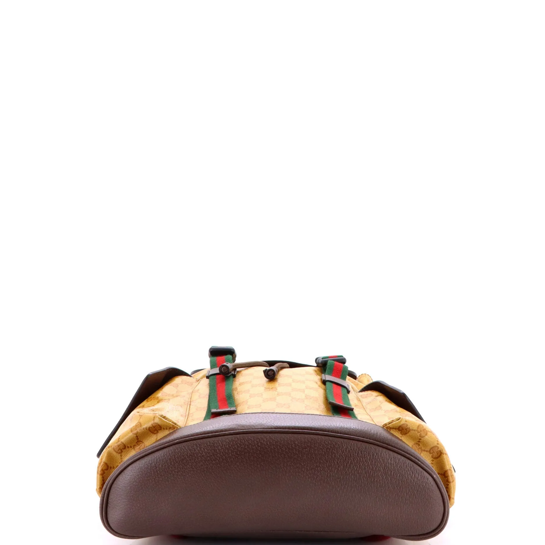 Pre-Loved Gucci x adidas Double Pocket Buckle Backpack GG Coated Canvas Medium sold by Zulily product image thumbnail 4