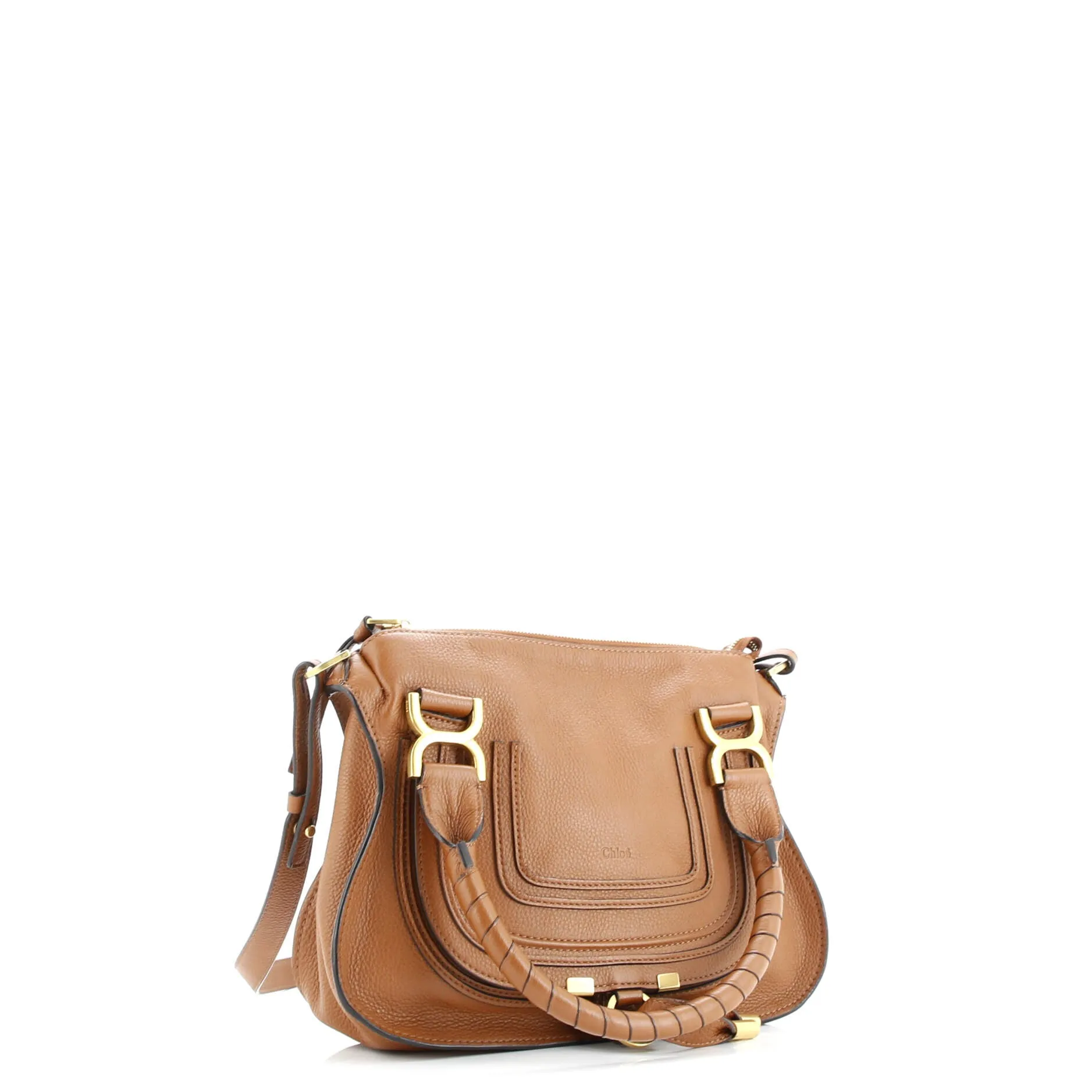 Pre-Loved Chloe Marcie Satchel Leather Small sold by Zulily product image thumbnail 2