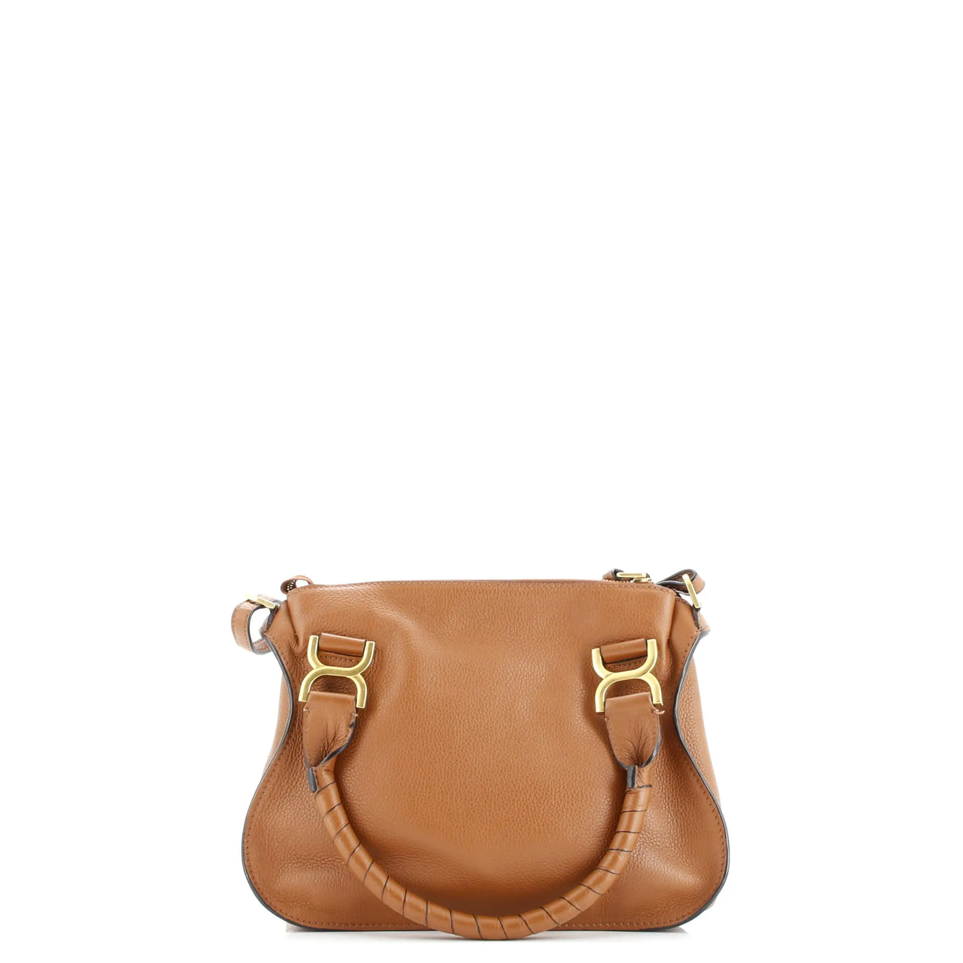 Pre-Loved Chloe Marcie Satchel Leather Small sold by Zulily product image thumbnail 3