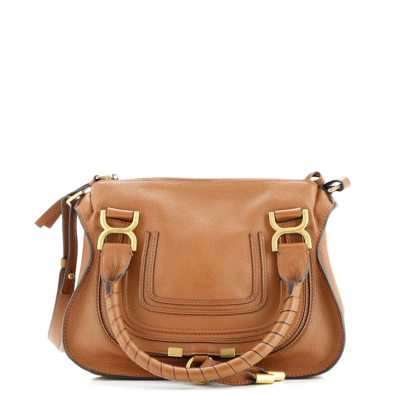 Pre-Loved Chloe Marcie Satchel Leather Small sold by Zulily