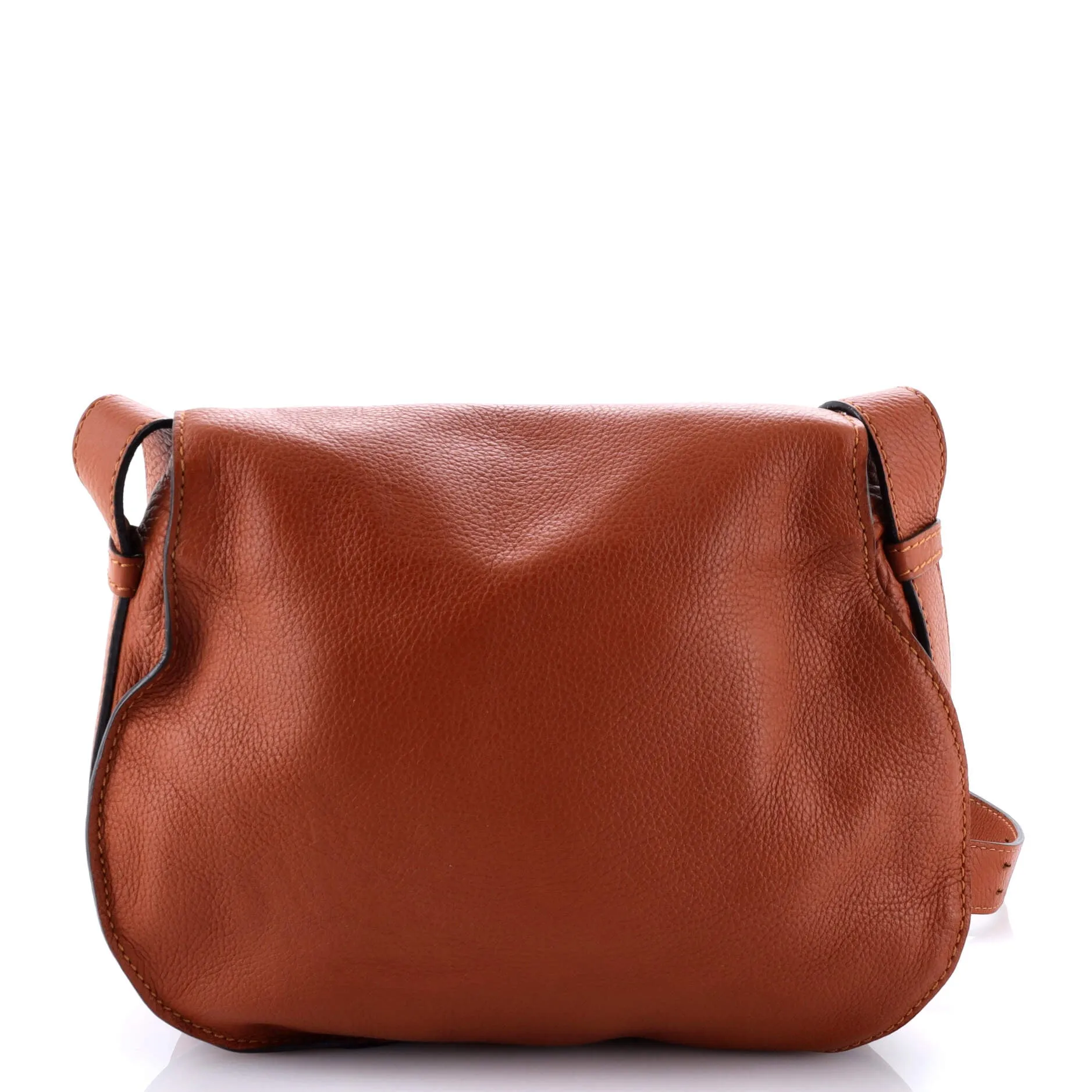 Pre-Loved Chloe Marcie Saddle Bag Leather Medium sold by Zulily product image thumbnail 3
