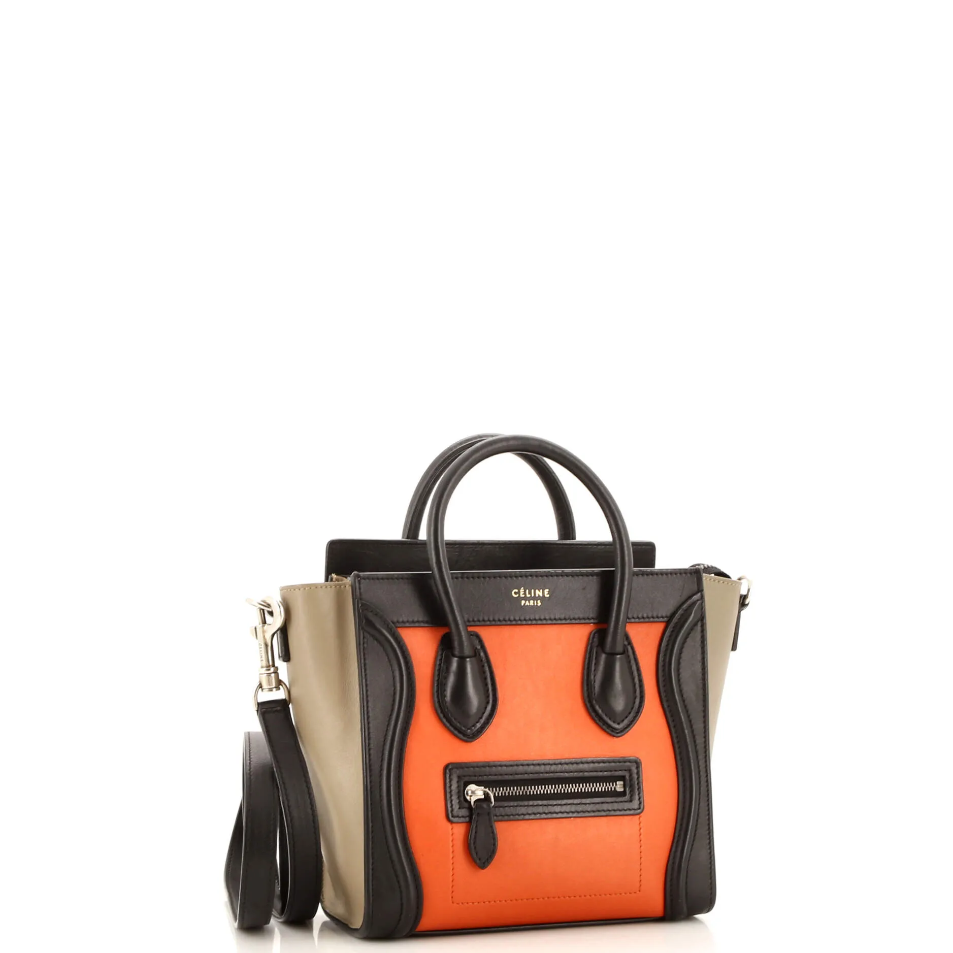 Pre-Loved Celine Luggage Bag Smooth Leather Nano sold by Zulily product image thumbnail 2