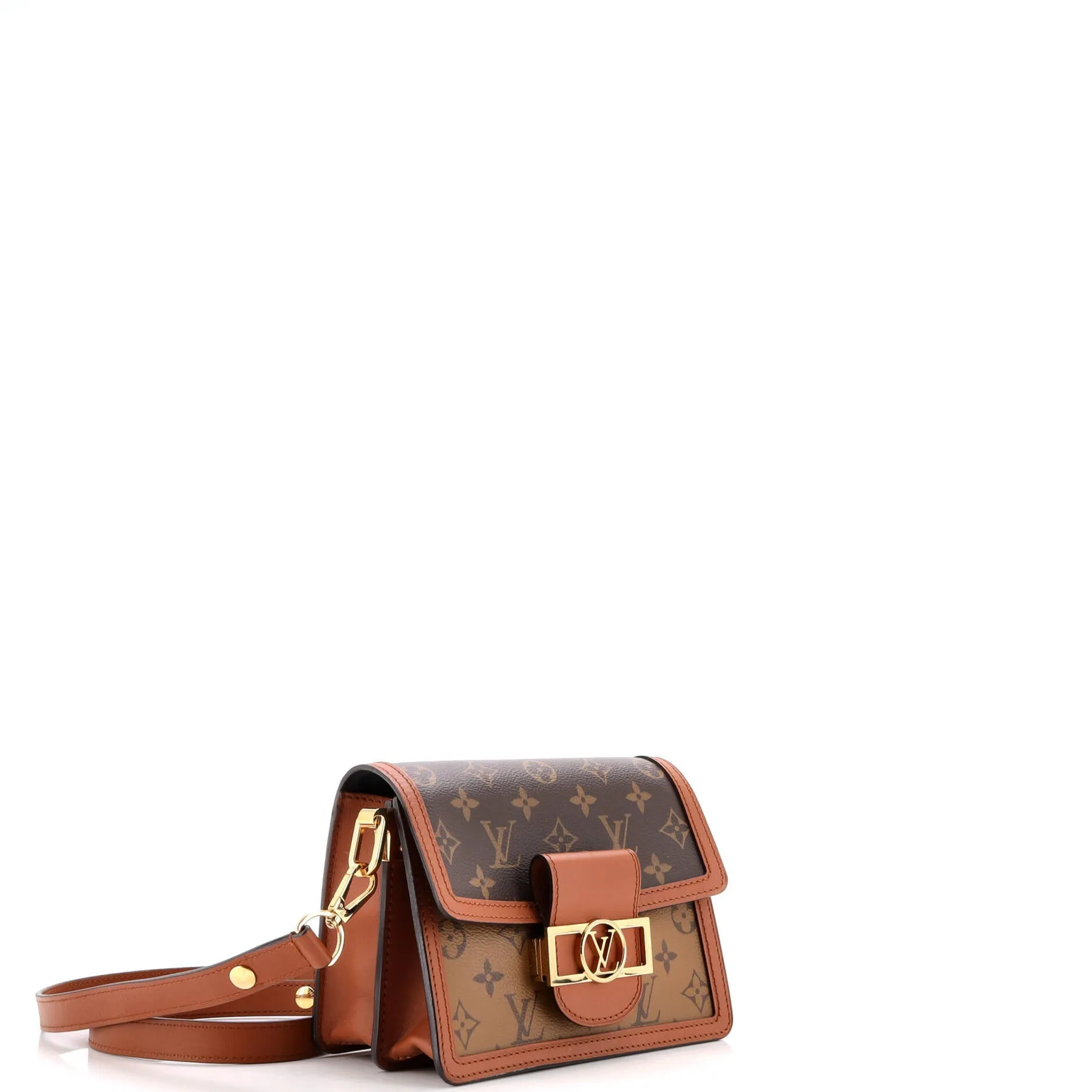 Pre-Loved Louis Vuitton Dauphine Shoulder Bag Reverse Monogram Canvas Mini sold by Zulily product image thumbnail 2