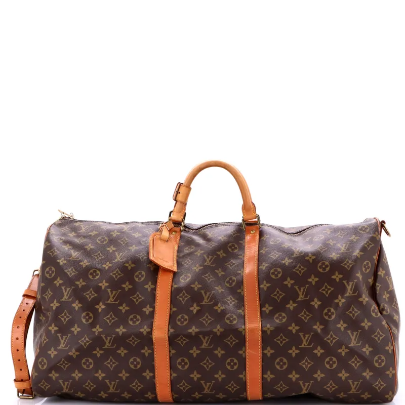 Pre-Loved Louis Vuitton Keepall Bandouliere Bag Monogram Canvas 60 sold by Zulily