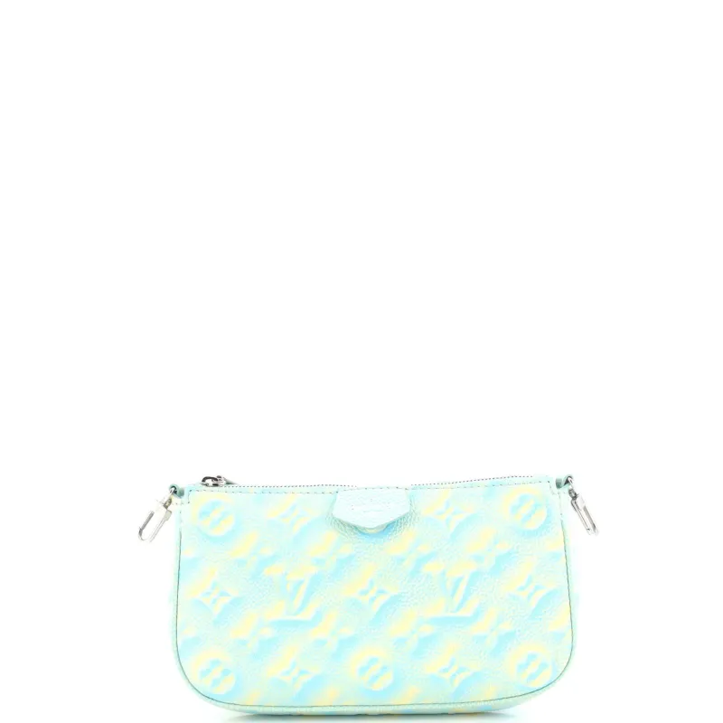 Pre-Loved Louis Vuitton Multi Pochette Accessoires Pouch Stardust Monogram Empreinte Leather Small sold by Zulily