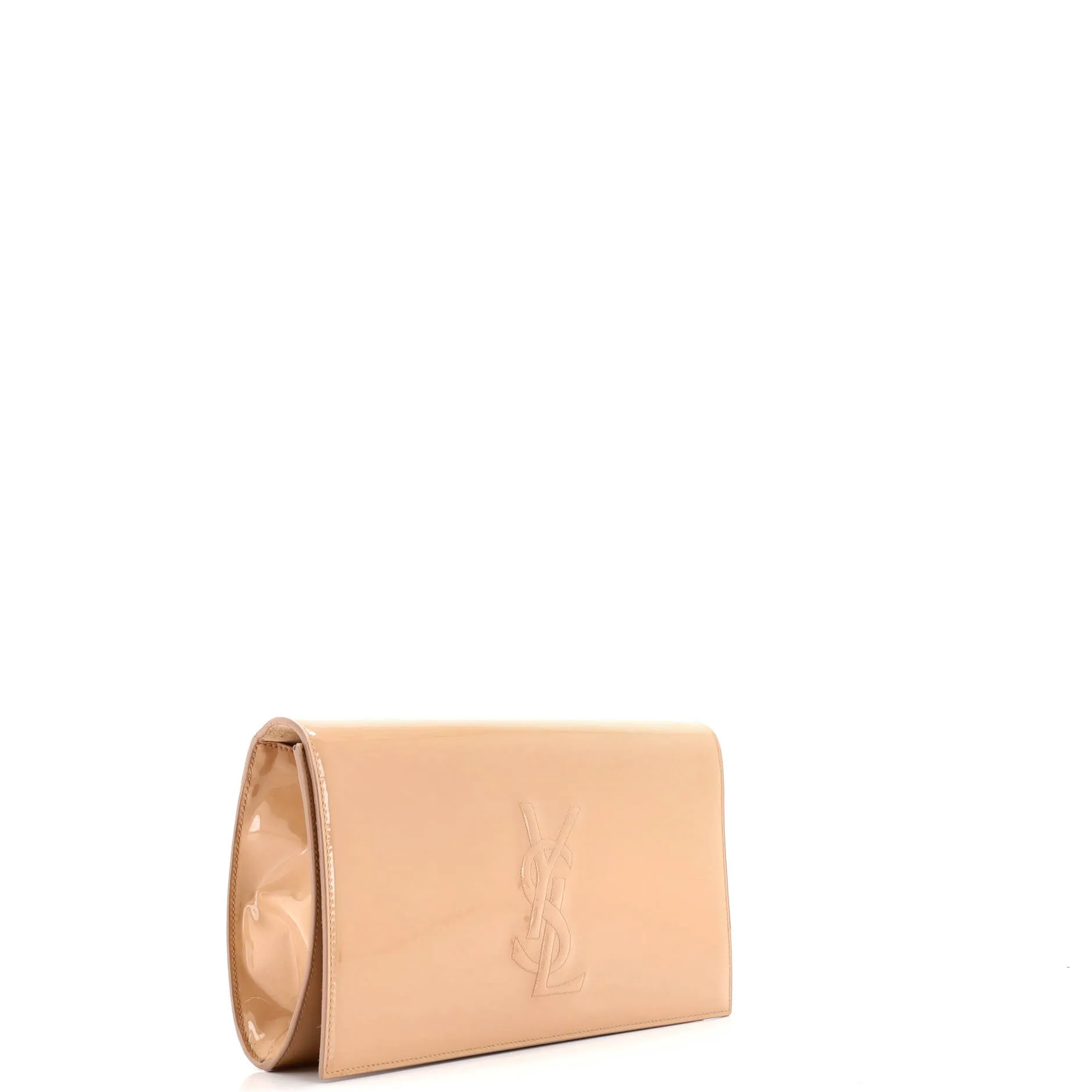 Pre-Loved Saint Laurent Belle de Jour Clutch Leather Large sold by Zulily product image thumbnail 2