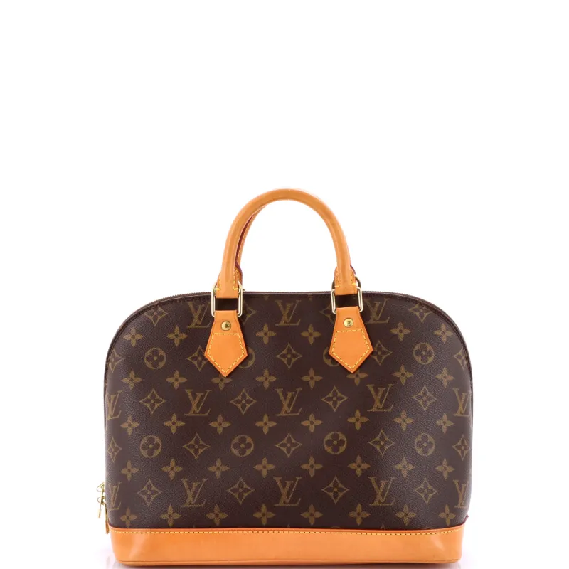 Pre-Loved Louis Vuitton Alma Handbag Monogram Canvas PM sold by Zulily