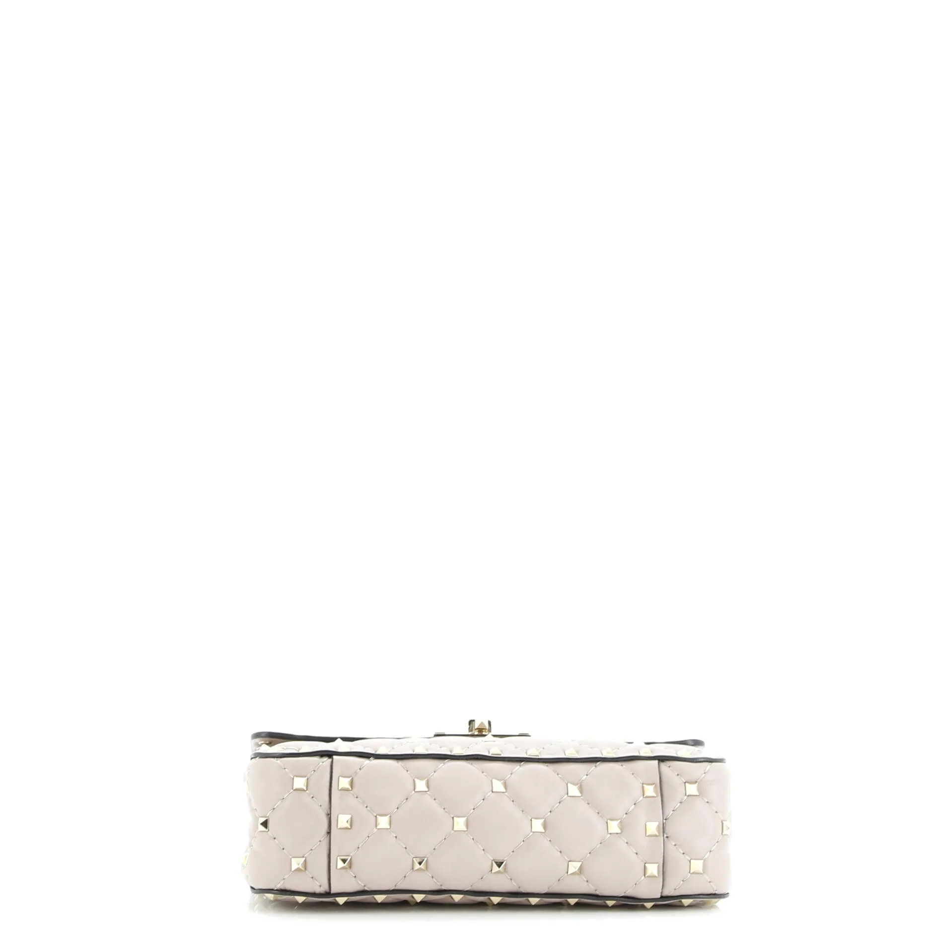 Pre-Loved Valentino Rockstud Spike Flap Bag Quilted Leather Small sold by Zulily product image thumbnail 4
