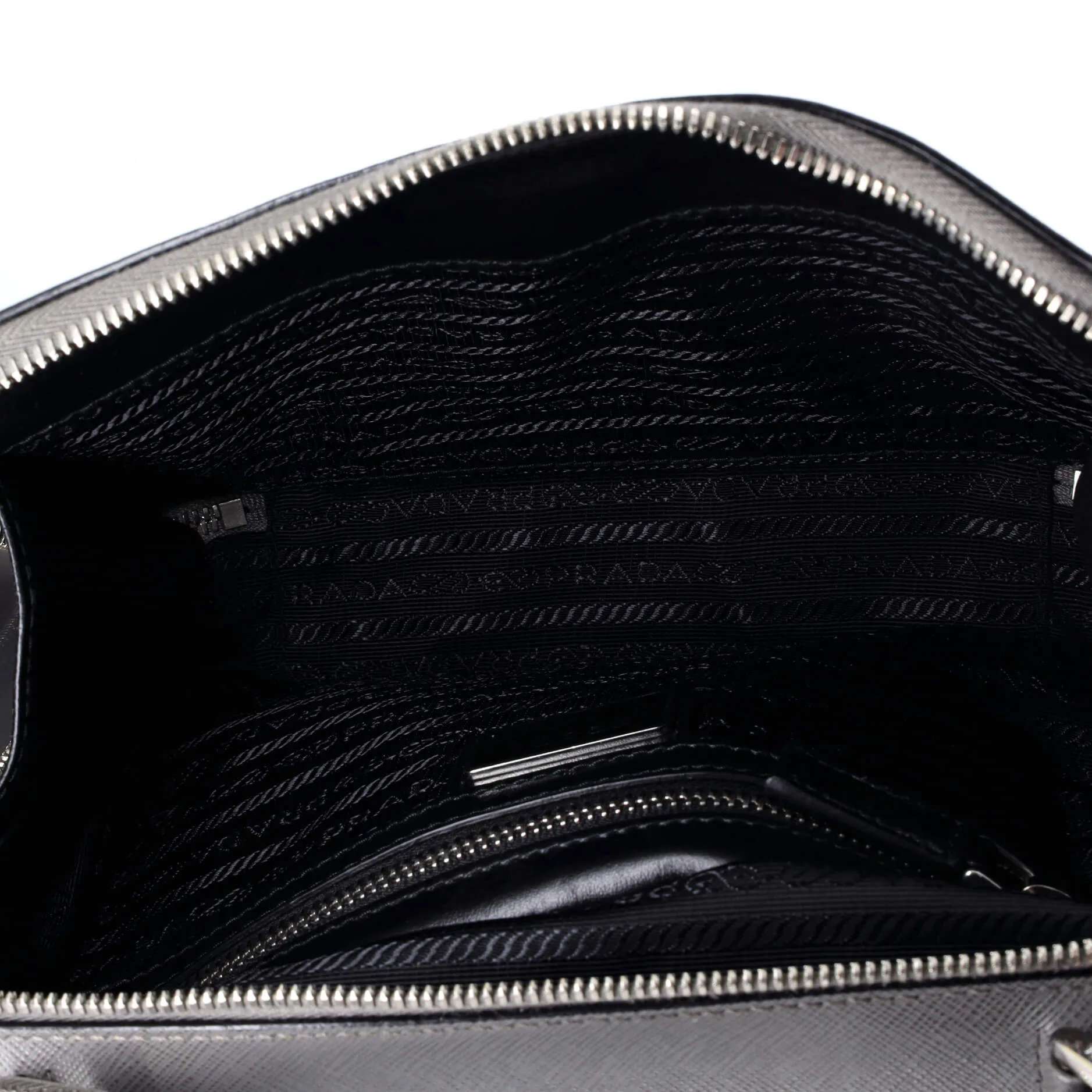 Pre-Loved Prada Brique Crossbody Bag Saffiano Leather Small sold by Zulily product image thumbnail 5