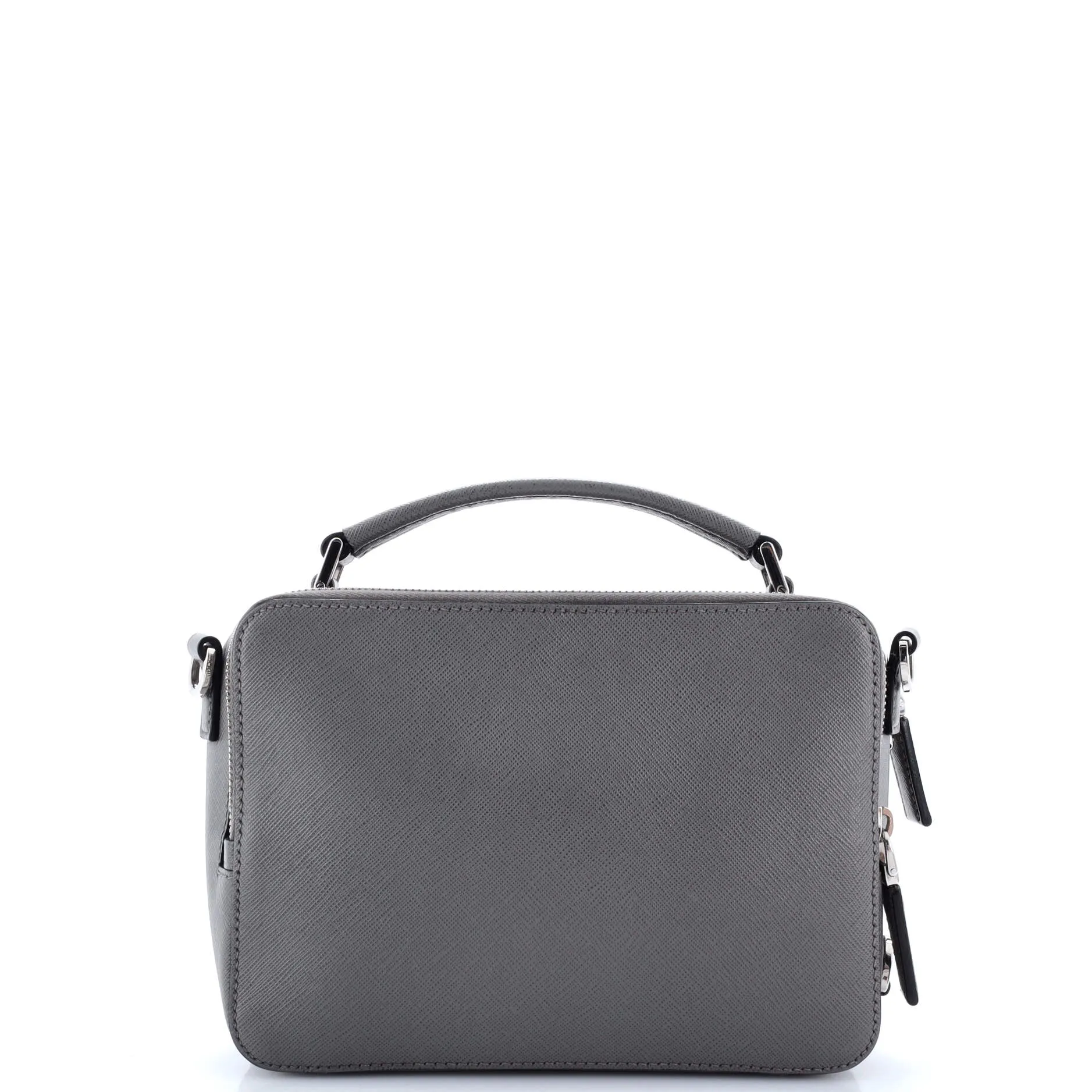 Pre-Loved Prada Brique Crossbody Bag Saffiano Leather Small sold by Zulily product image thumbnail 3