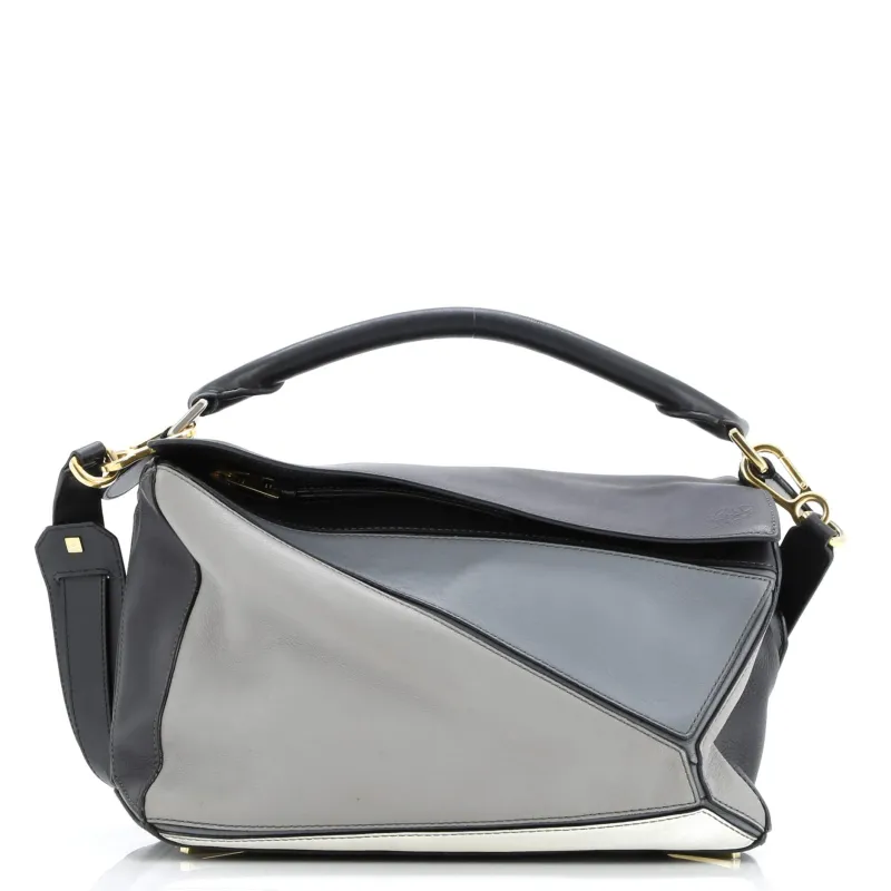 Pre-Loved Loewe Puzzle Bag Leather Medium sold by Zulily