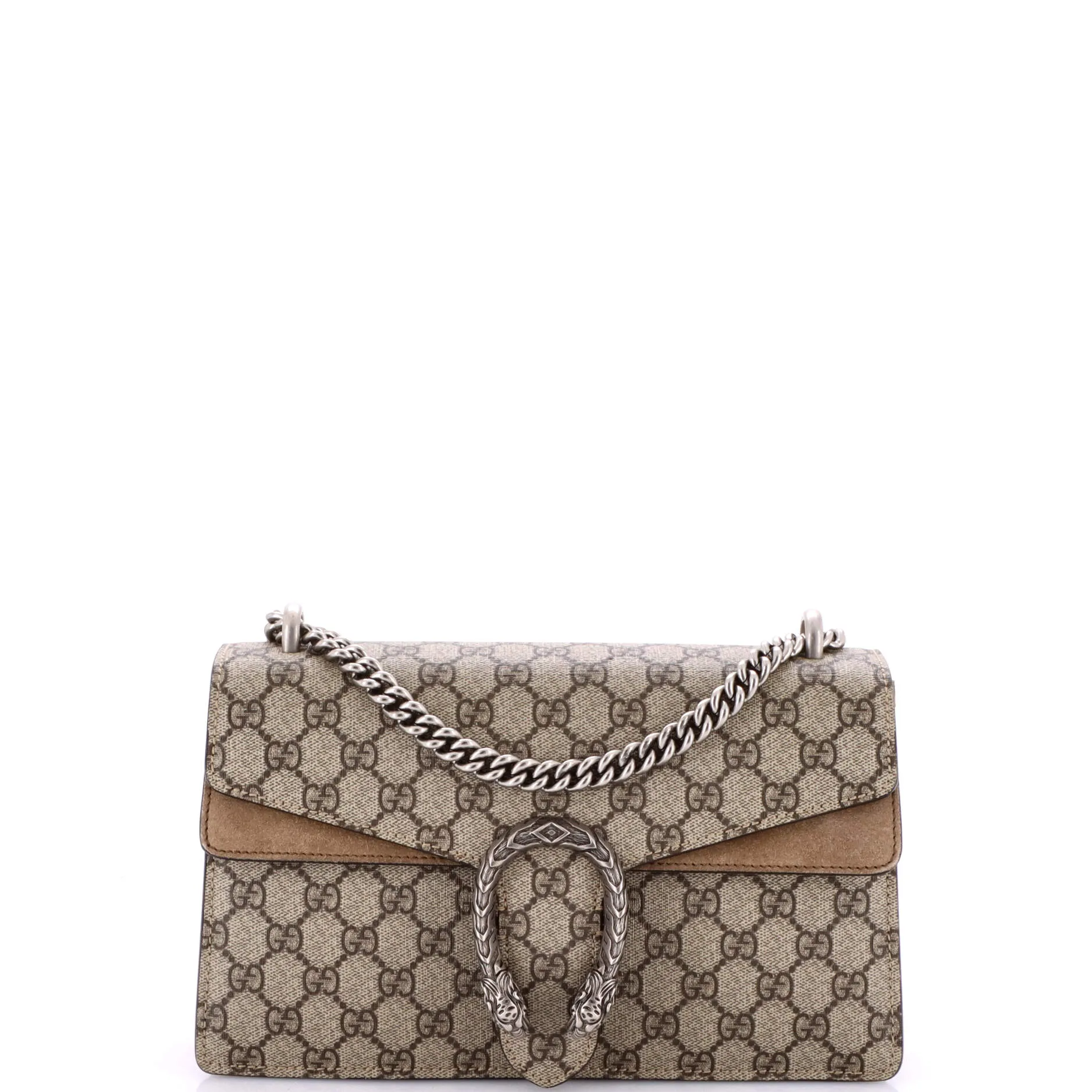 Pre-Loved Gucci Dionysus Bag GG Coated Canvas Small sold by Zulily