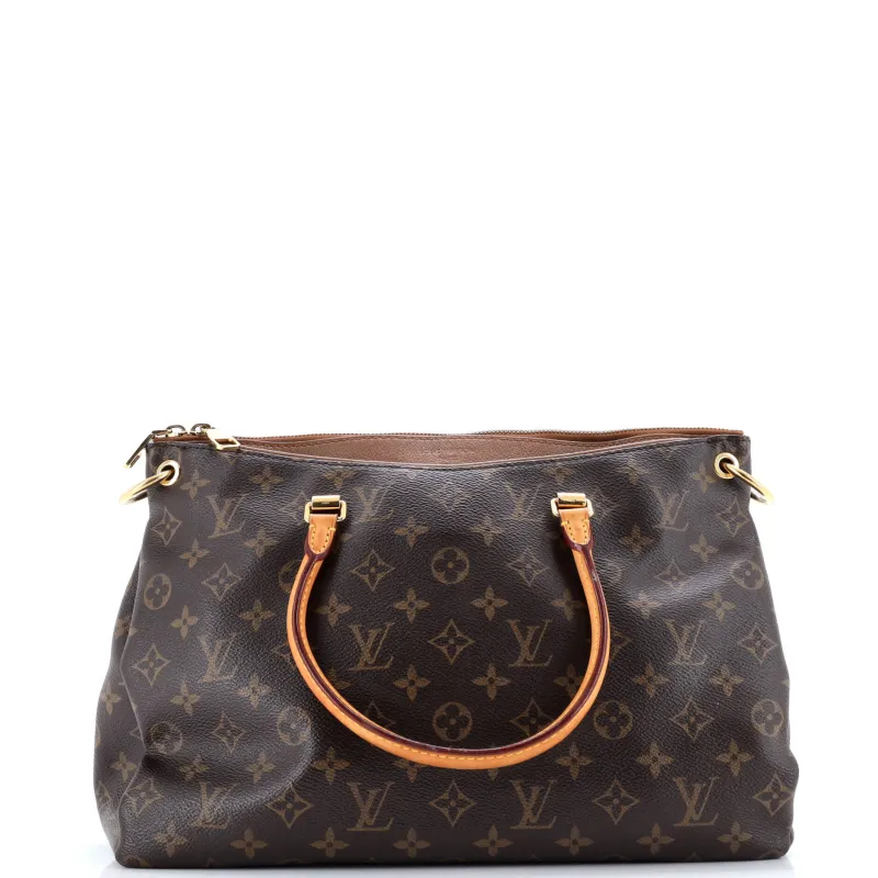 Pre-Loved Louis Vuitton Pallas Tote Monogram Canvas with Leather sold by Zulily