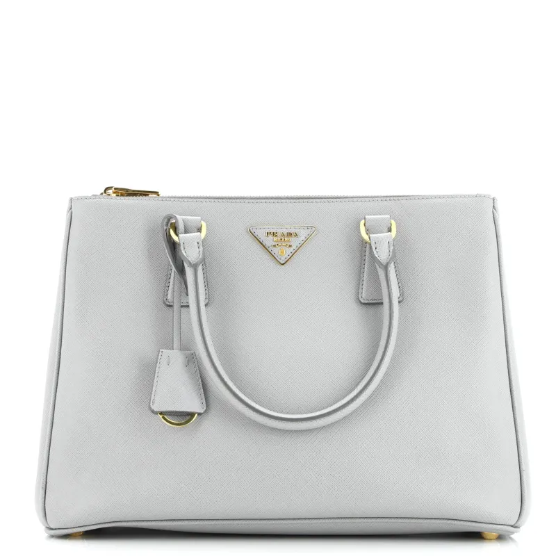 Pre-Loved Prada Galleria Double Zip Tote Saffiano Leather Medium sold by Zulily