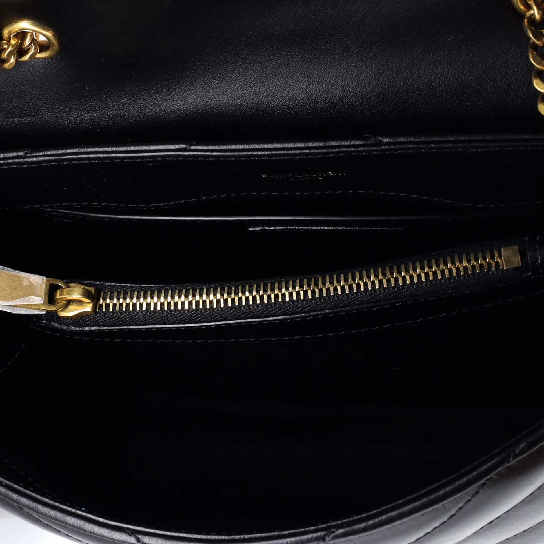 Pre-Loved Saint Laurent Loulou Shoulder Bag Matelasse Chevron Leather Small sold by Zulily product image thumbnail 5