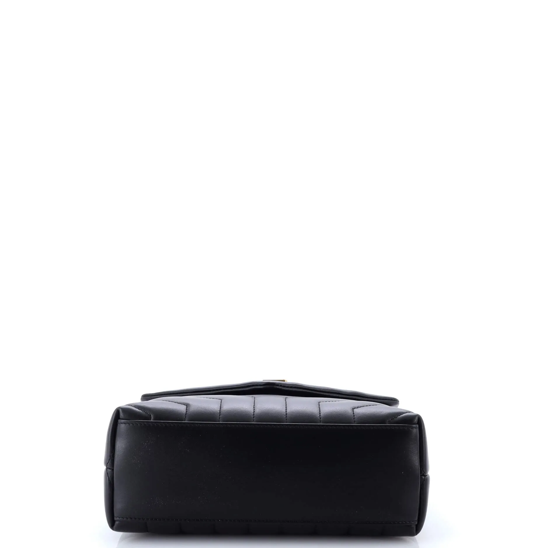 Pre-Loved Saint Laurent Loulou Shoulder Bag Matelasse Chevron Leather Small sold by Zulily product image thumbnail 4