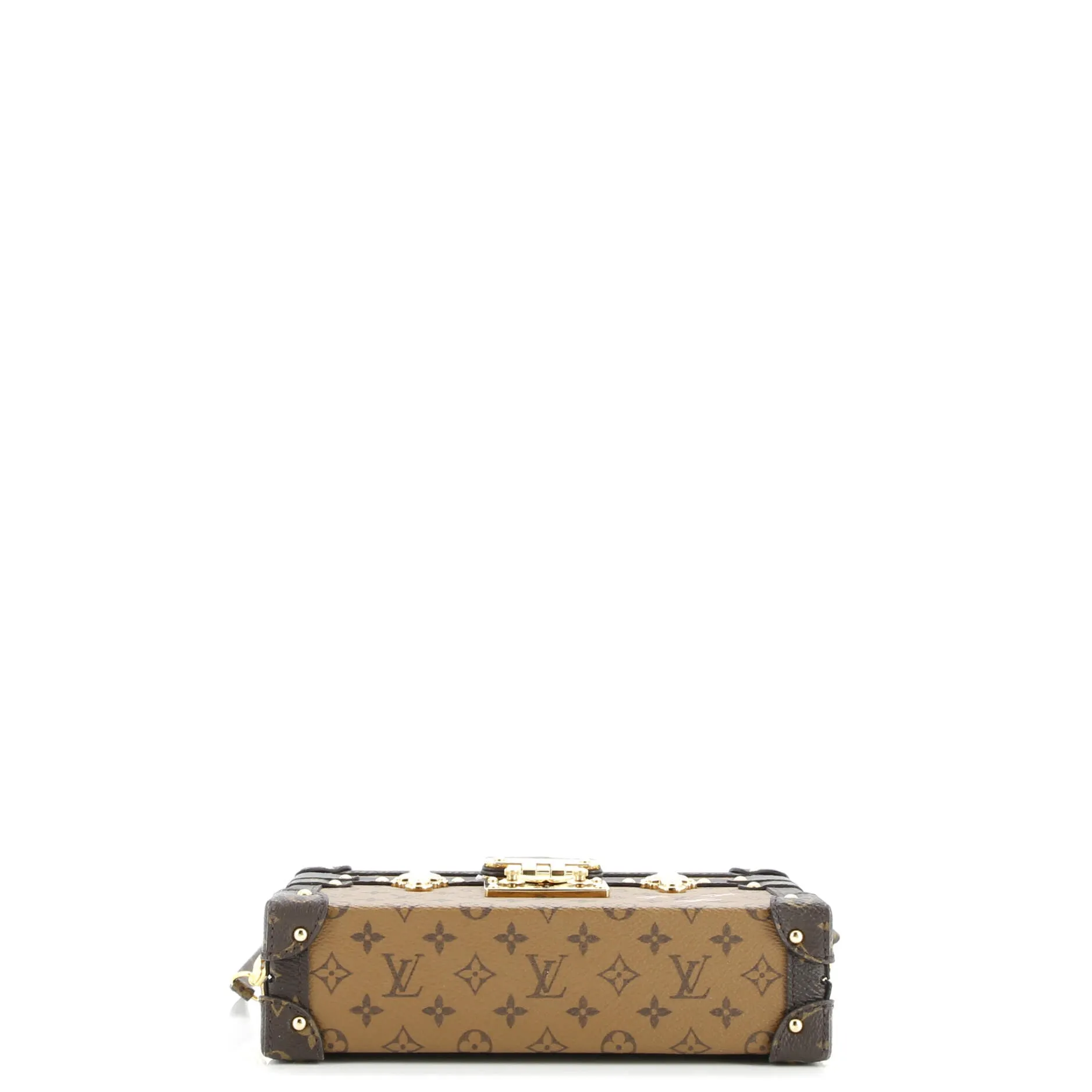 Pre-Loved Louis Vuitton Petite Malle Handbag Reverse Monogram Canvas sold by Zulily product image thumbnail 4