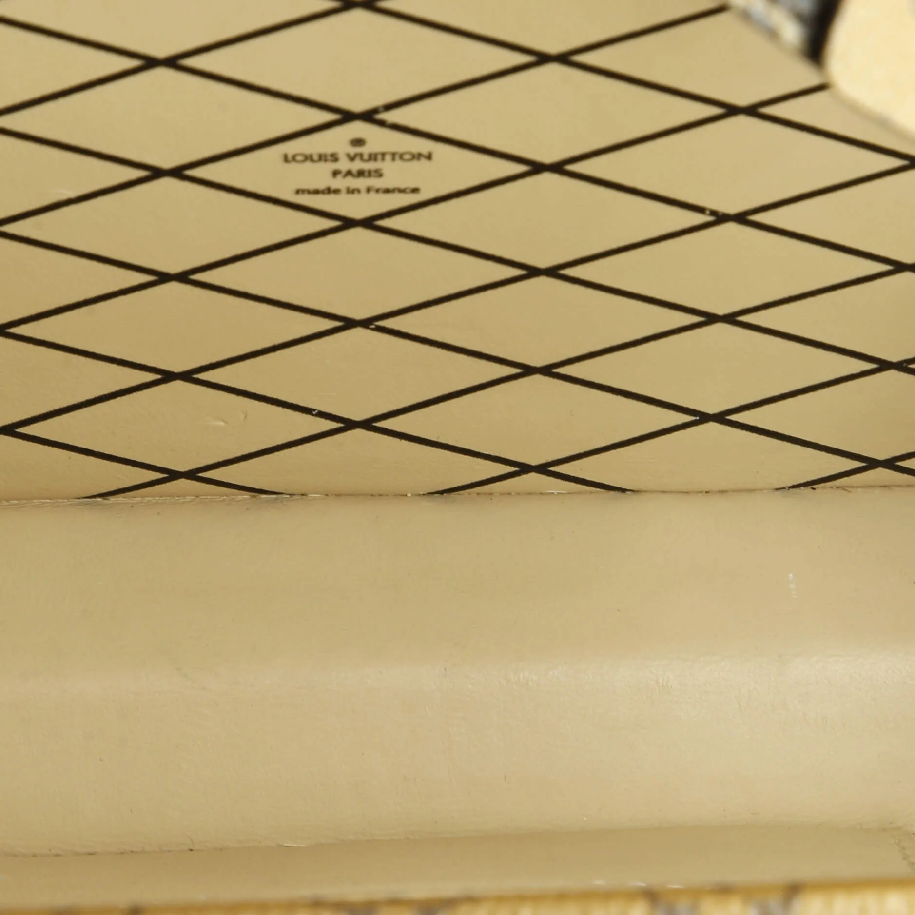 Pre-Loved Louis Vuitton Petite Malle Handbag Reverse Monogram Canvas sold by Zulily product image thumbnail 5