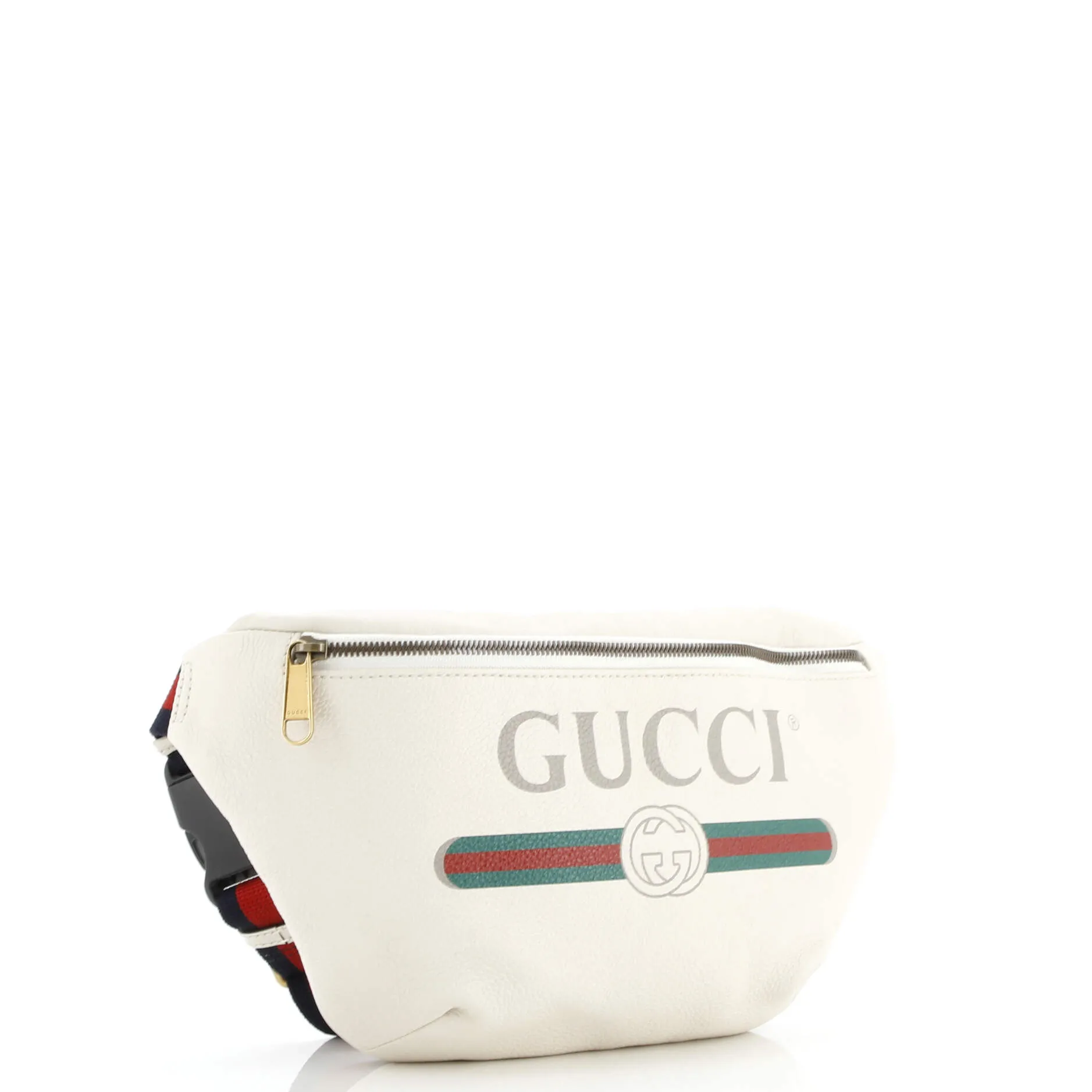 Pre-Loved Gucci Logo Belt Bag Printed Leather Medium sold by Zulily product image thumbnail 2