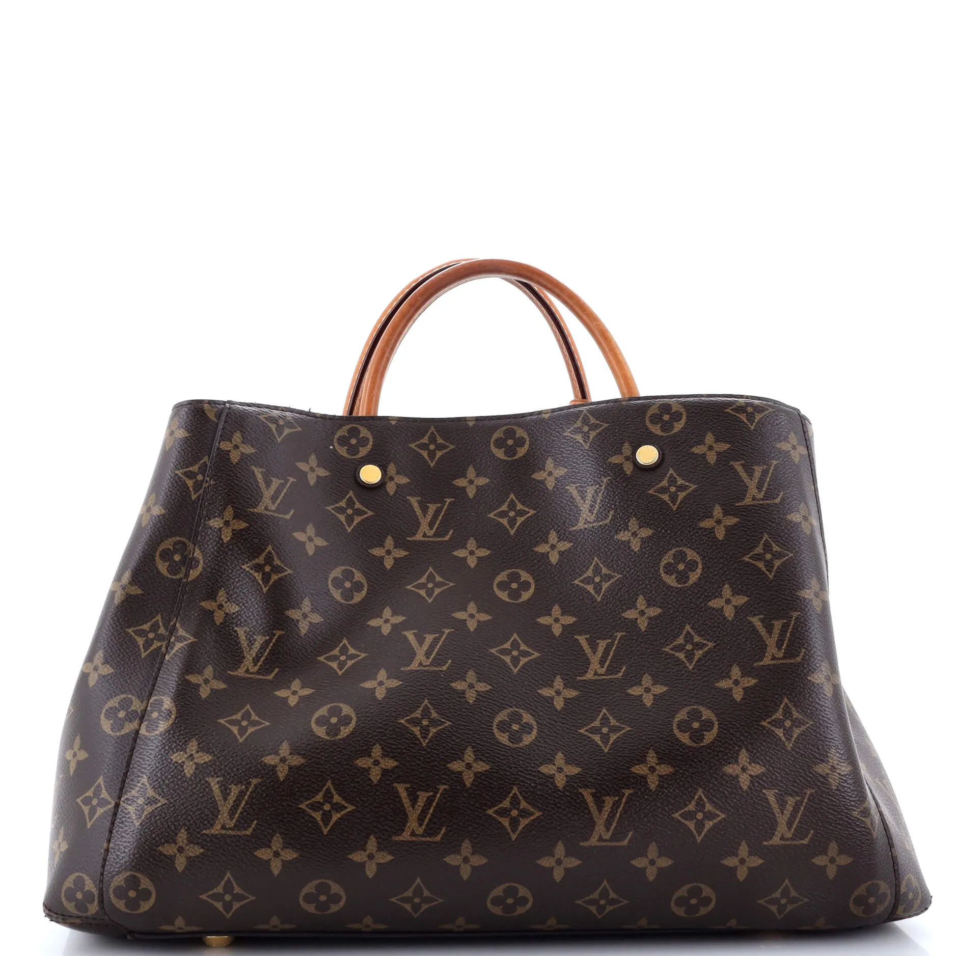 Pre-Loved Louis Vuitton Montaigne Handbag Monogram Canvas GM sold by Zulily product image thumbnail 3