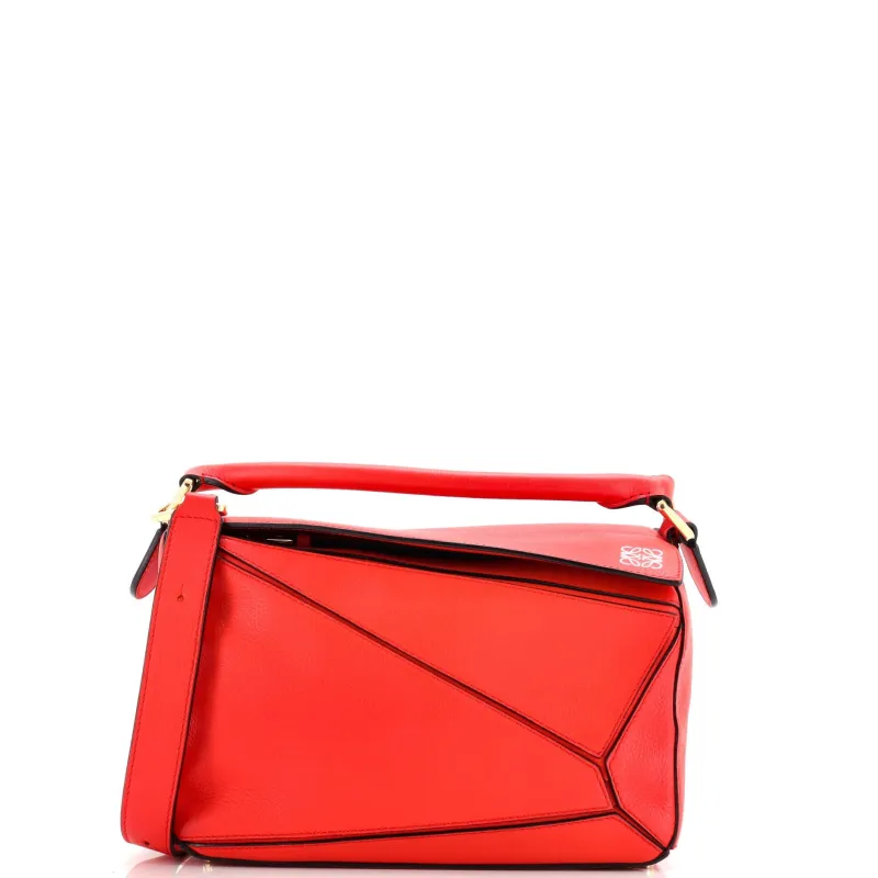Pre-Loved Loewe Puzzle Bag Leather Small sold by Zulily